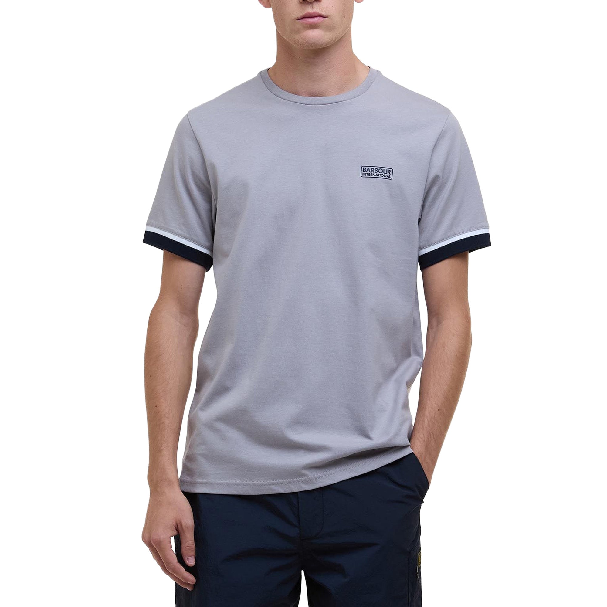 Barbour International Deep Cuff Evan Tipped T-Shirt