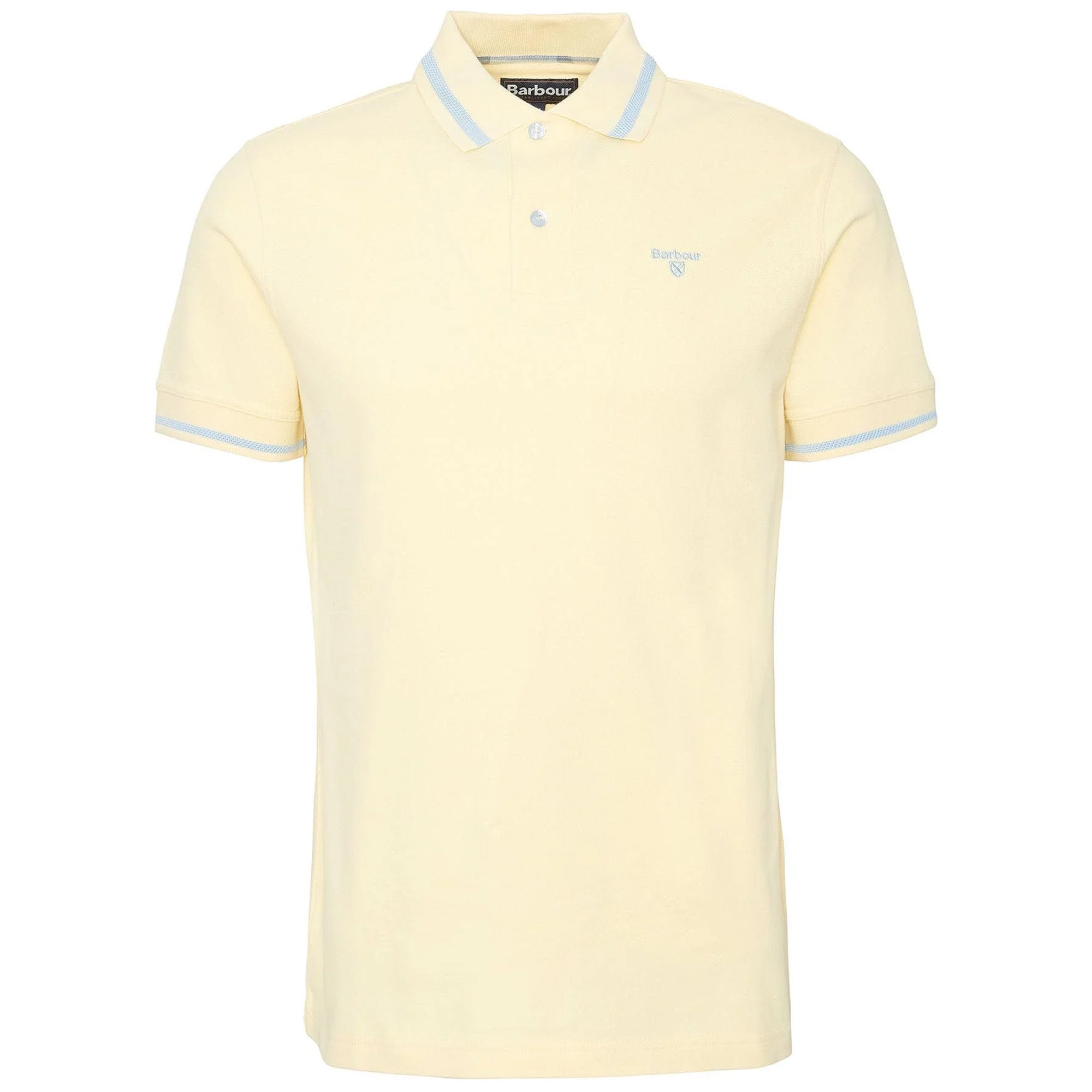 Barbour Newbridge Polo - Heritage Lemon