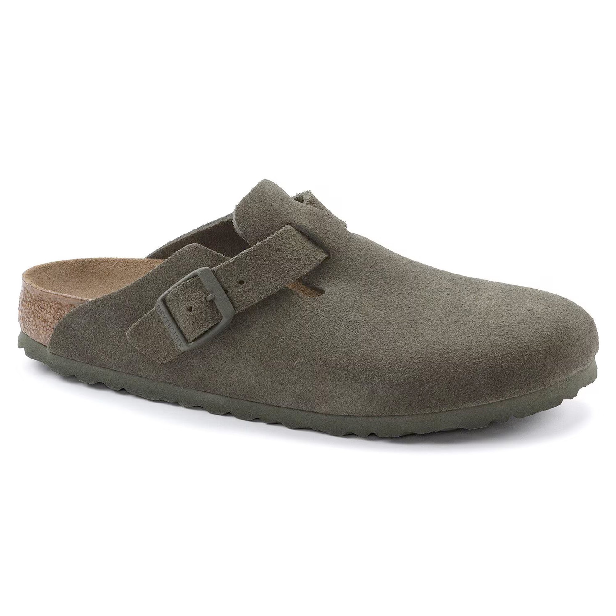 Birkenstock Boston Suede Sandals