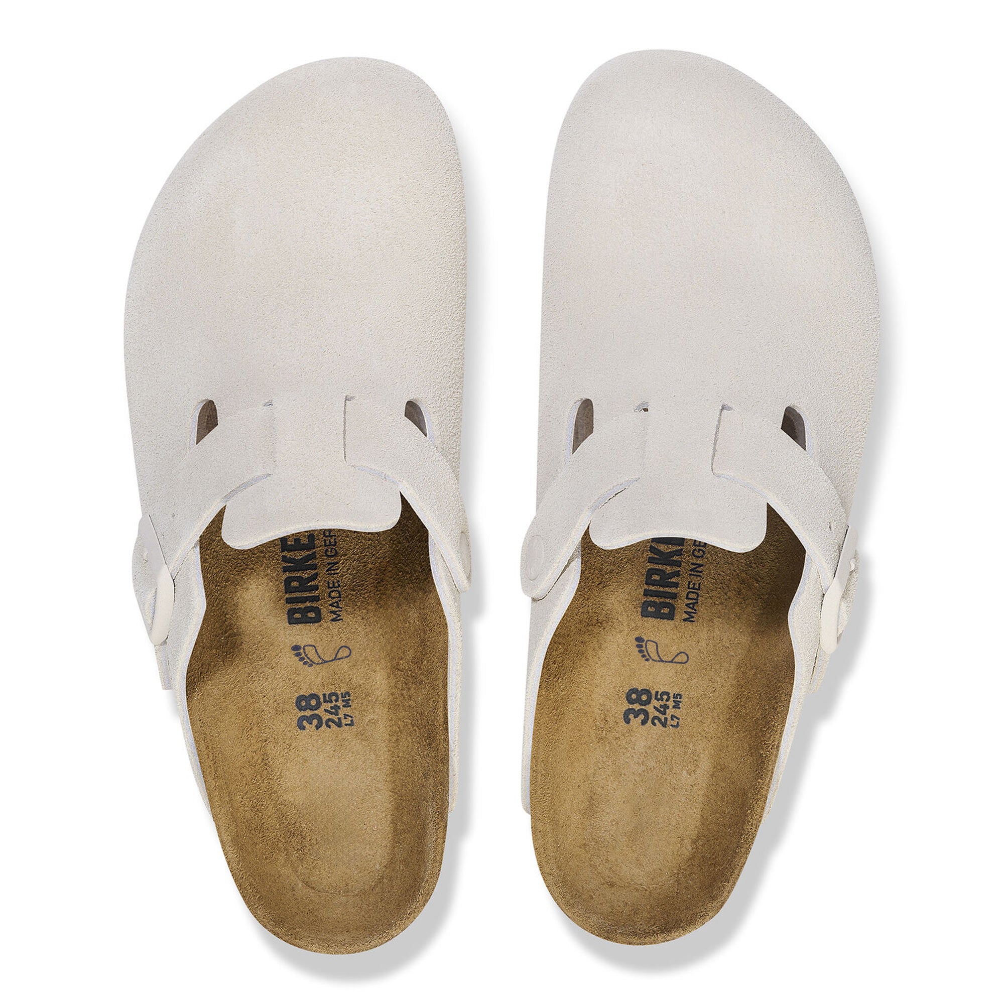Birkenstock Boston Suede Sandals