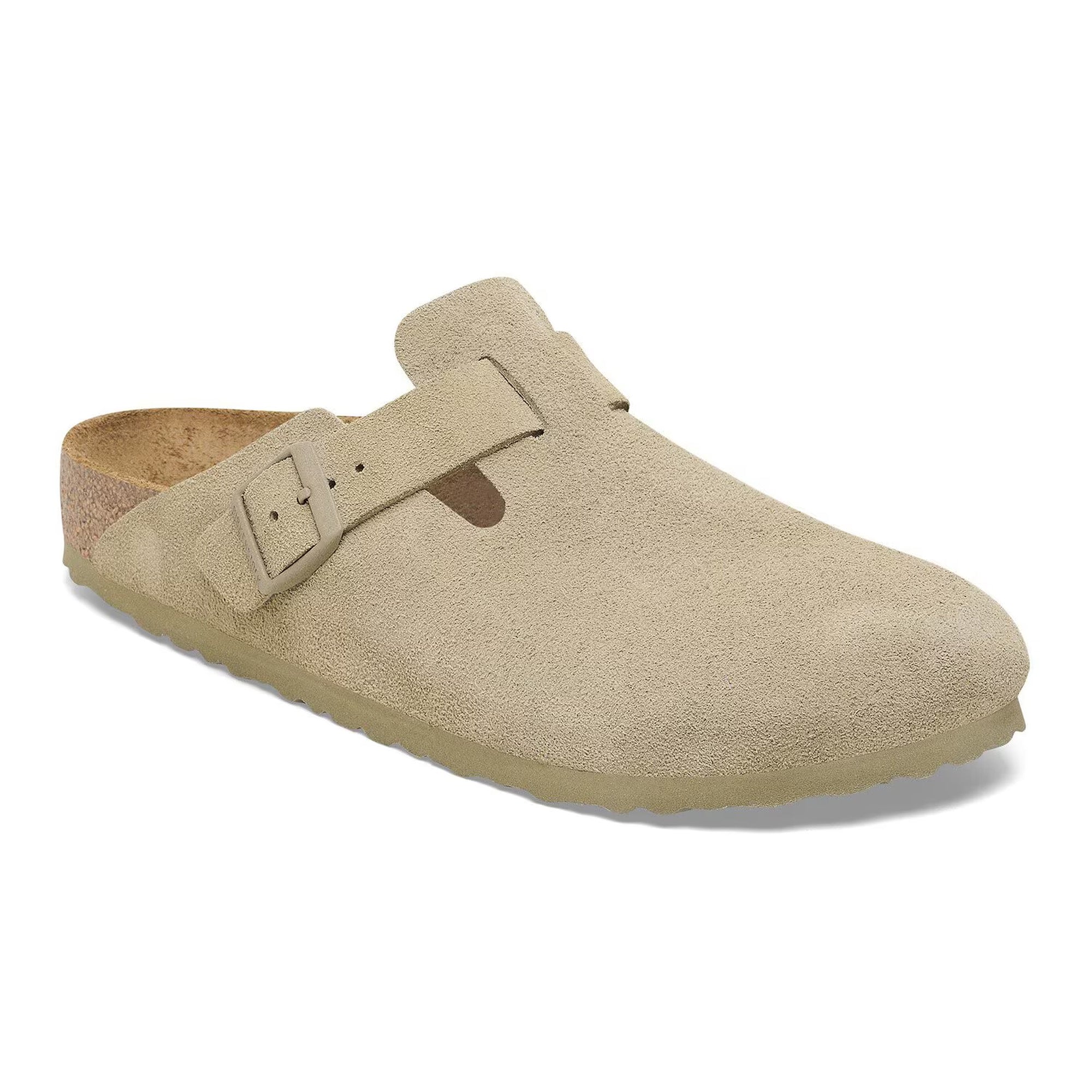 Birkenstock Boston Suede Sandals