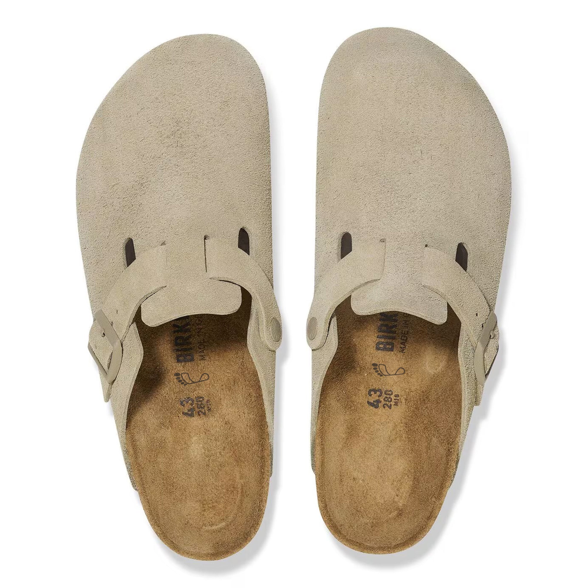 Birkenstock Boston Suede Sandals