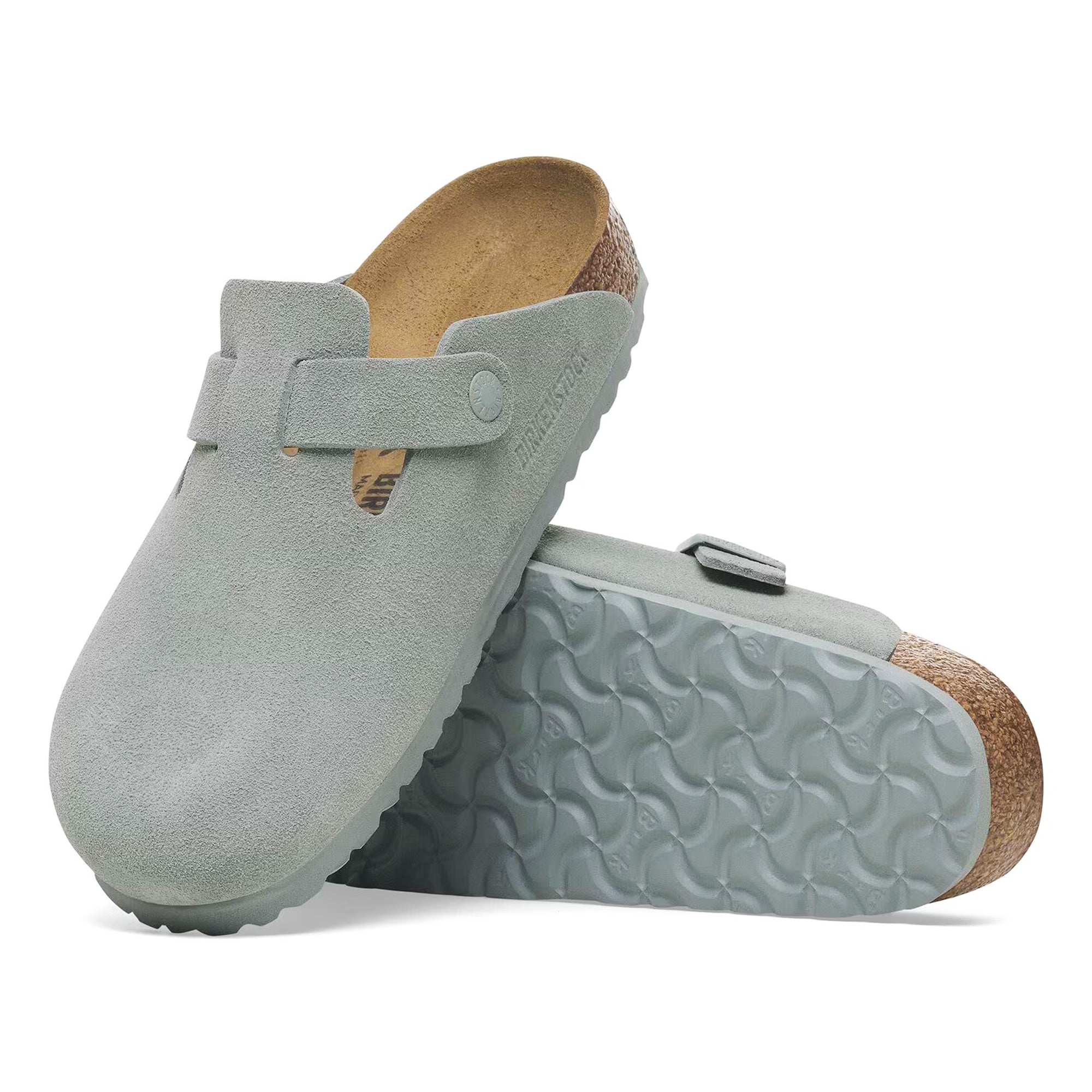 Birkenstock Boston Suede Sandals