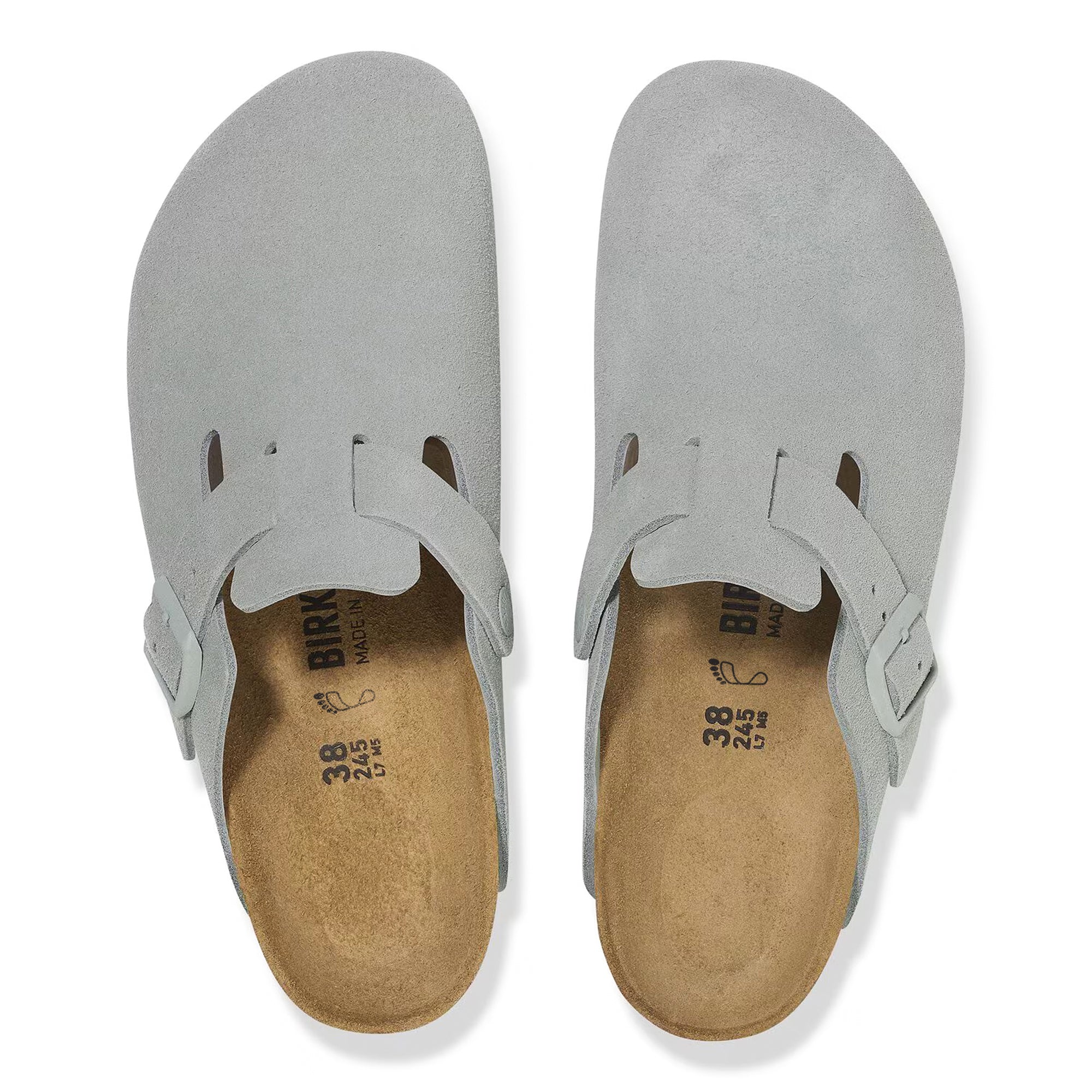 Birkenstock Boston Suede Sandals