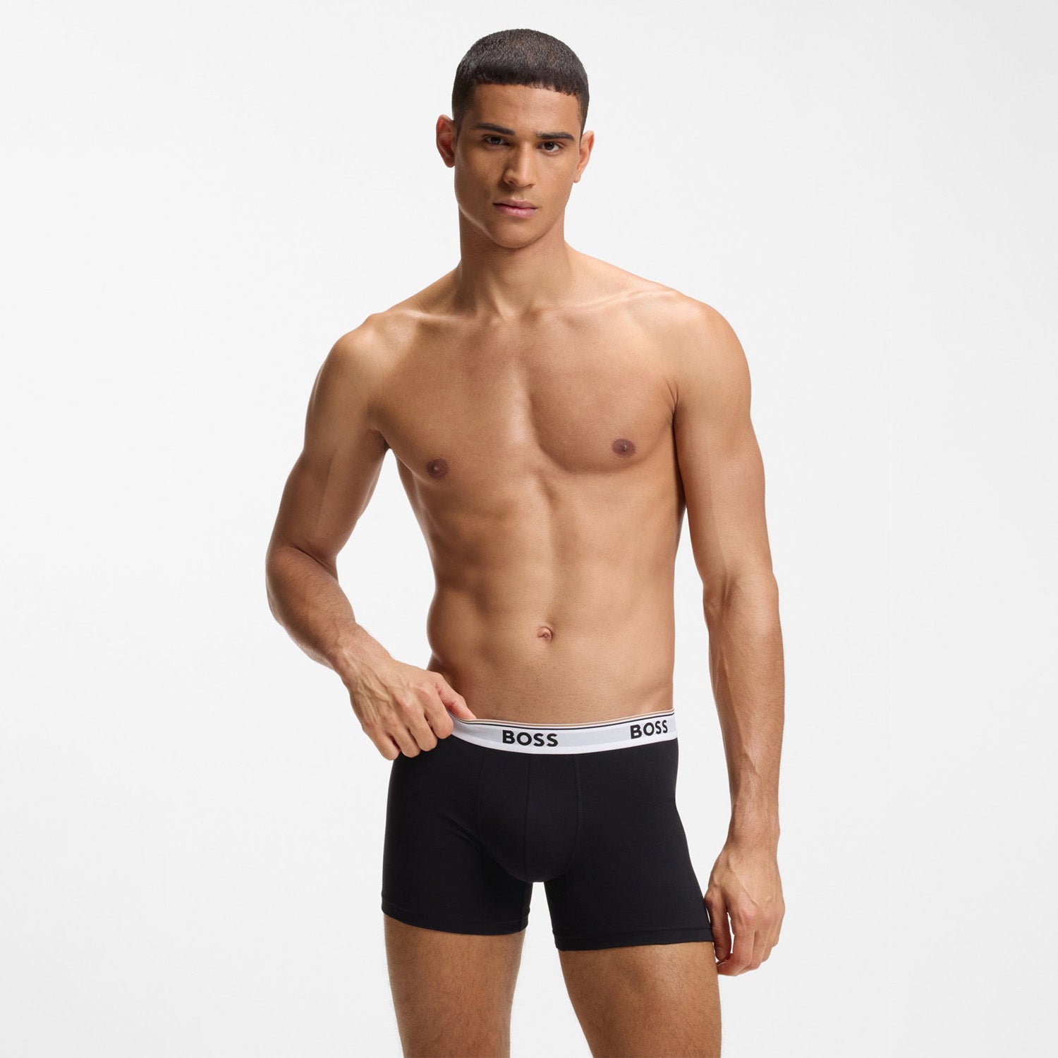 Boss 3 Pack Cotton Power Stretch Boxer Brief