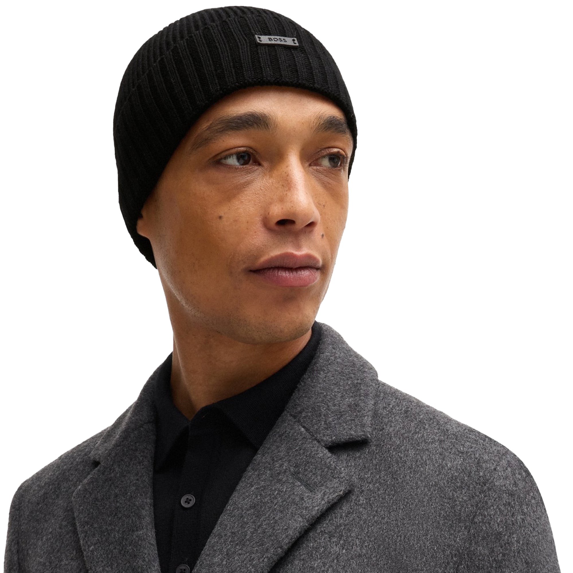 Boss Fati Virgin Wool Beanie