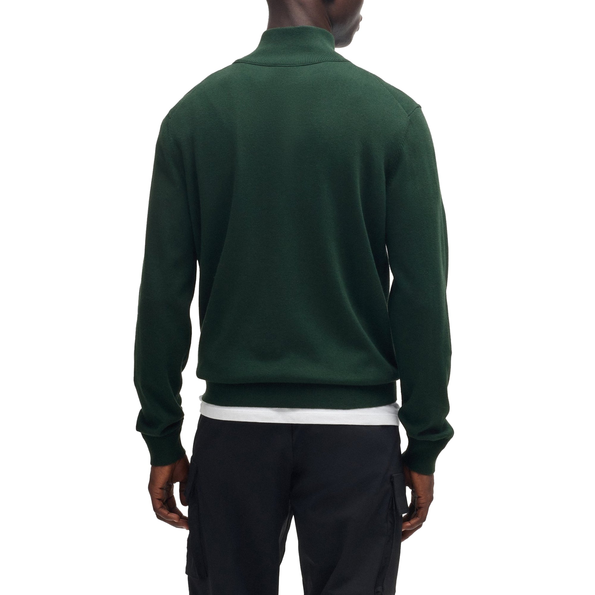 Boss Kanobix S Quarter Zip Knitted Sweater