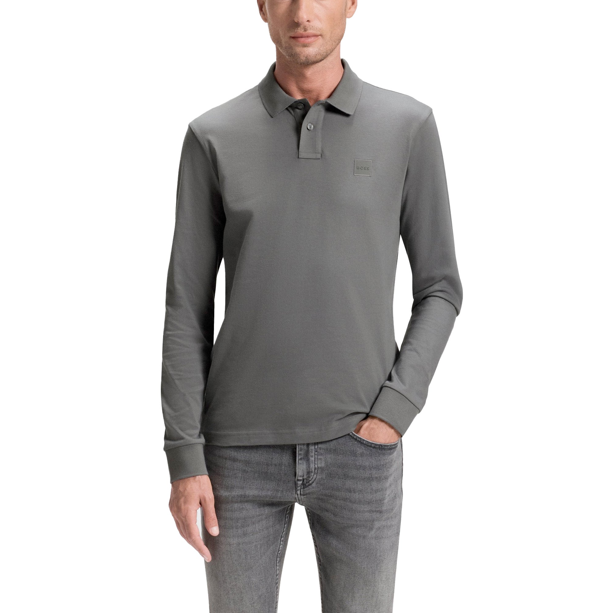 Boss Passerby Long Sleeve Polo