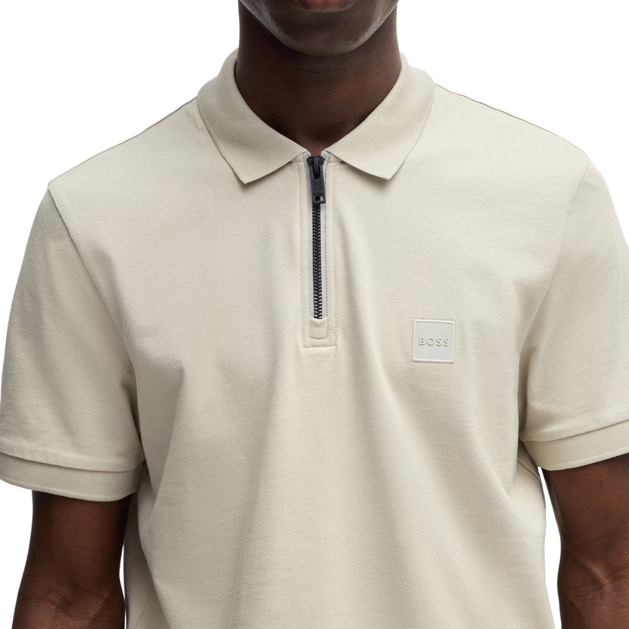 Boss Passerzip Zip Neck Polo