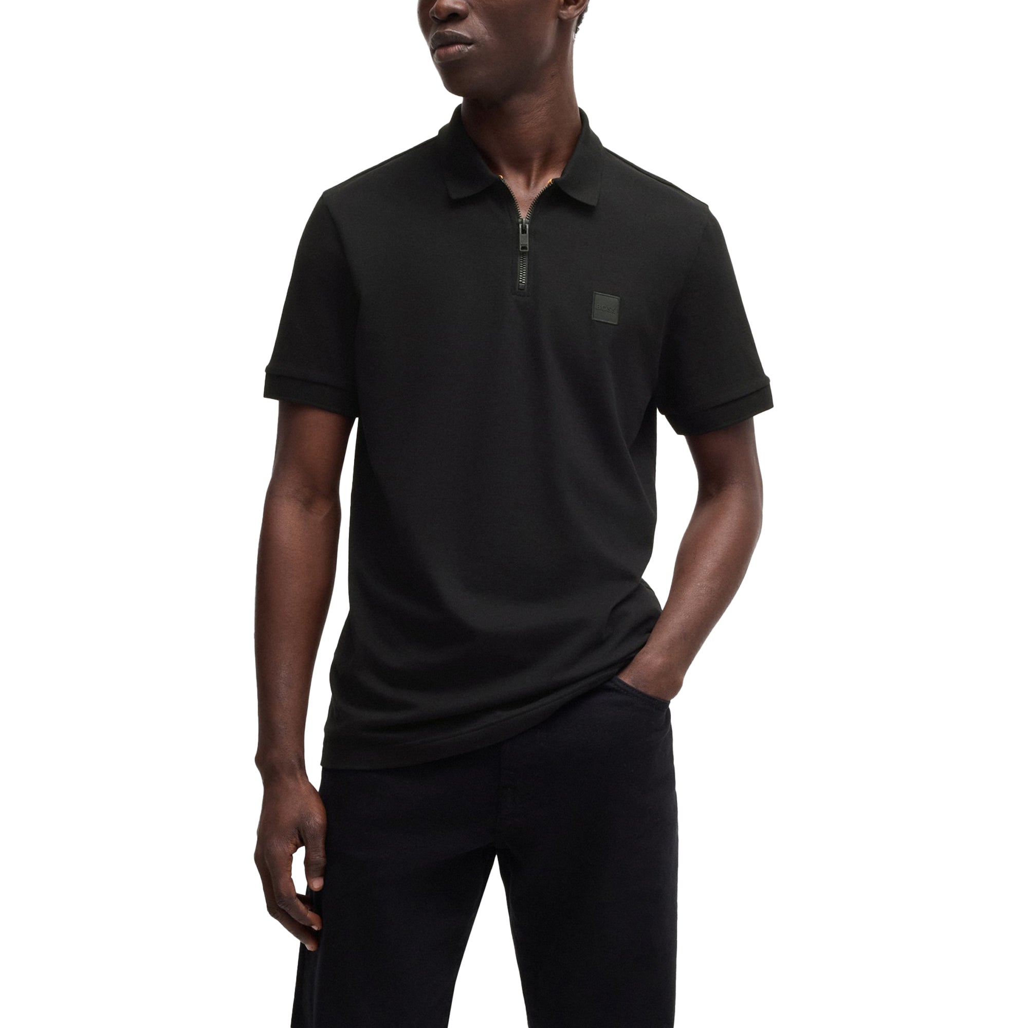 Boss Passerzip Zip Neck Polo