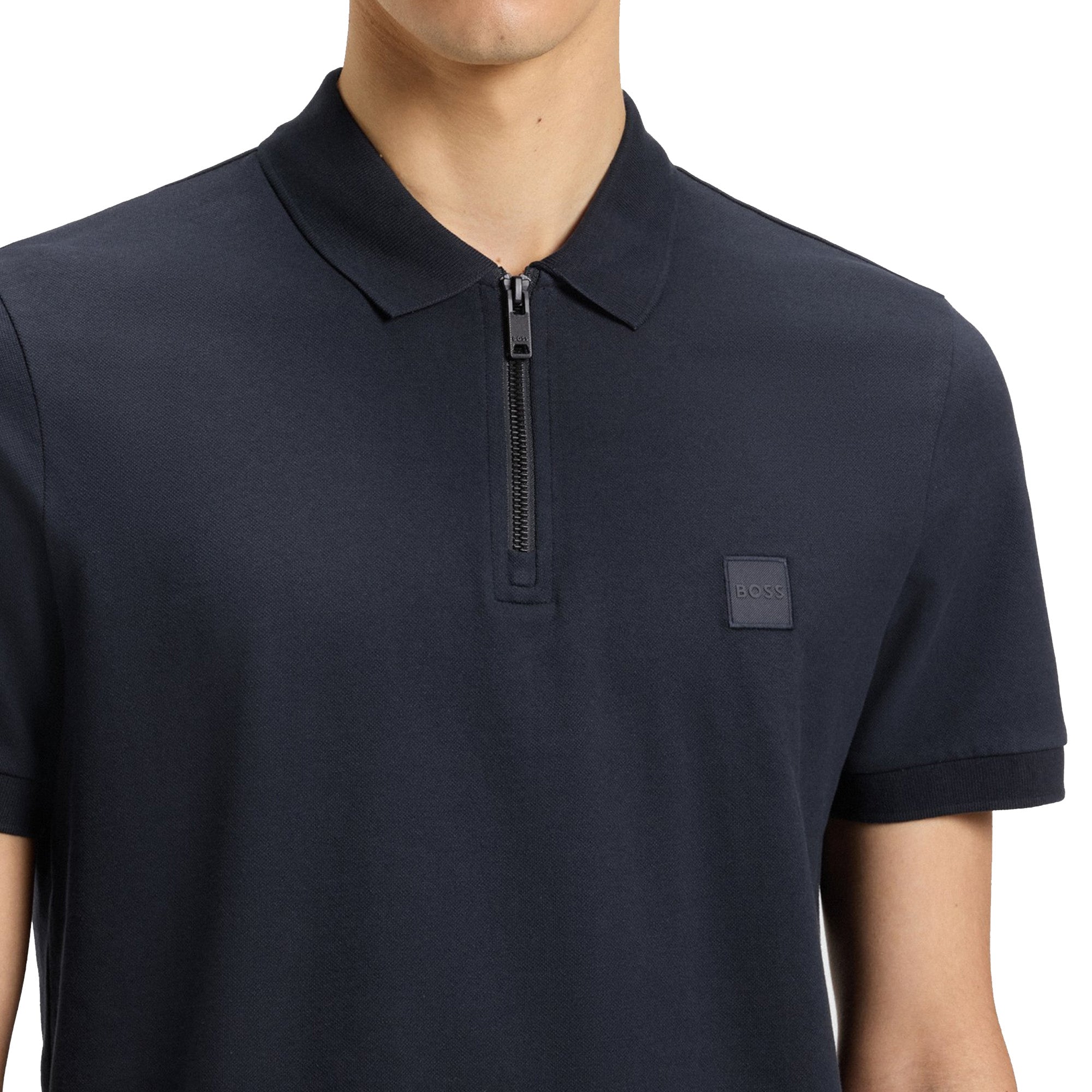 Boss Passerzip Zip Neck Polo