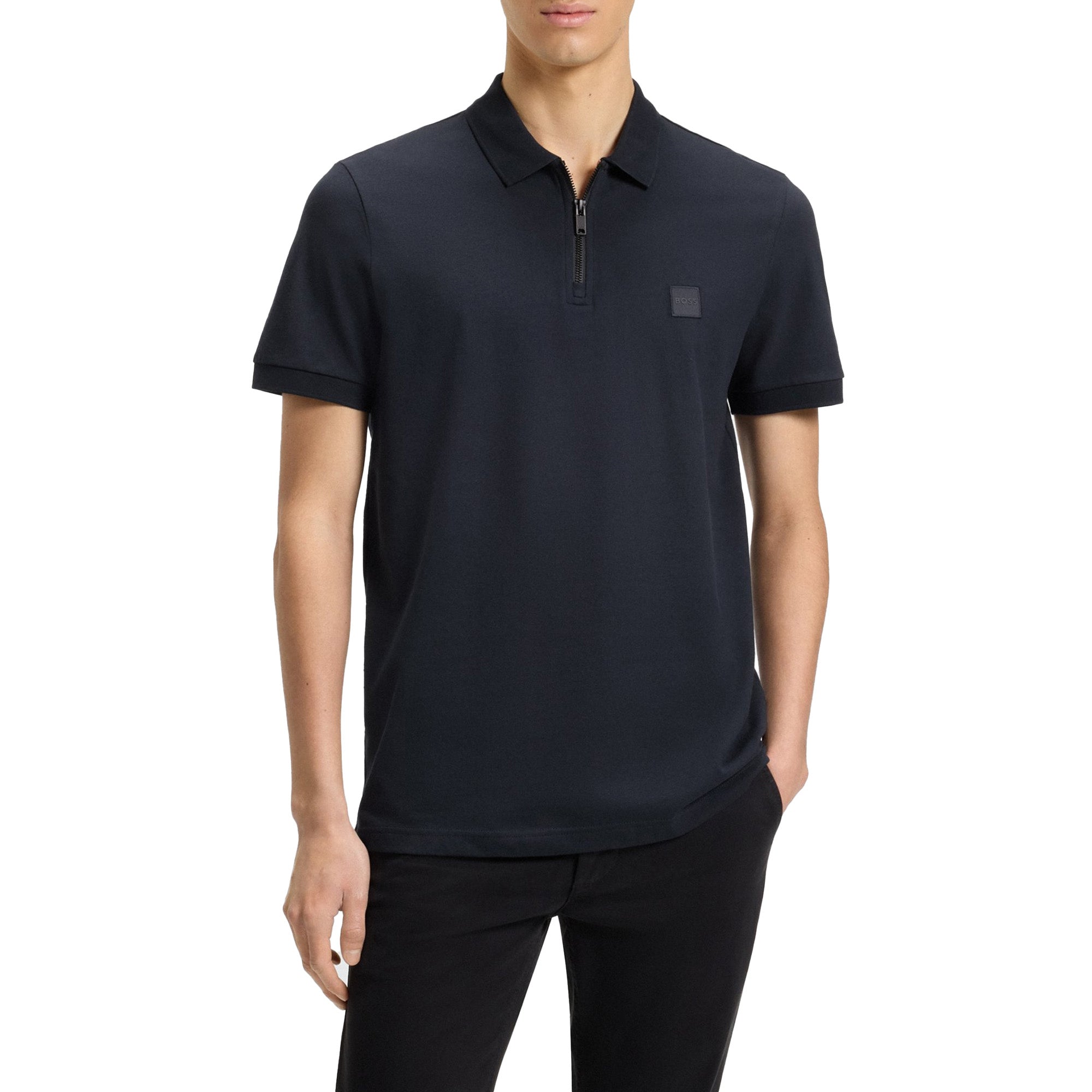 Boss Passerzip Zip Neck Polo