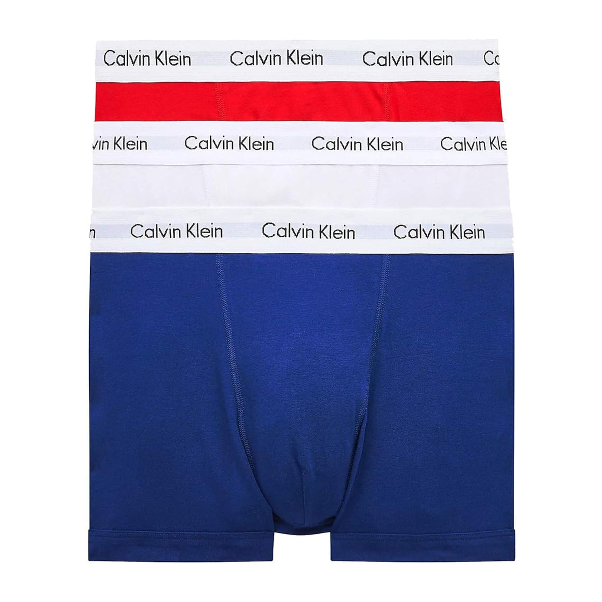 Calvin Klein 3 Pack Cotton Stretch Trunks