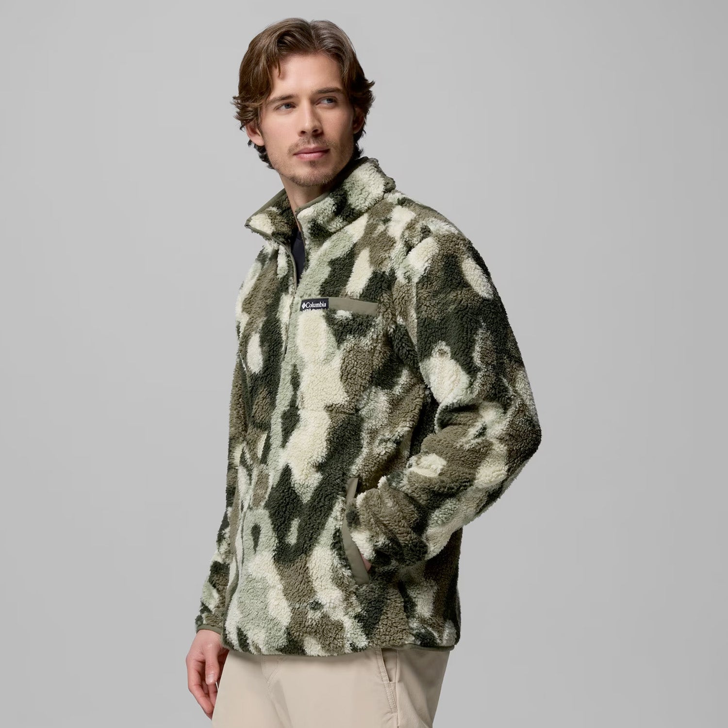 Columbia Rugged Ridge Sherpa Half Zip Fleece