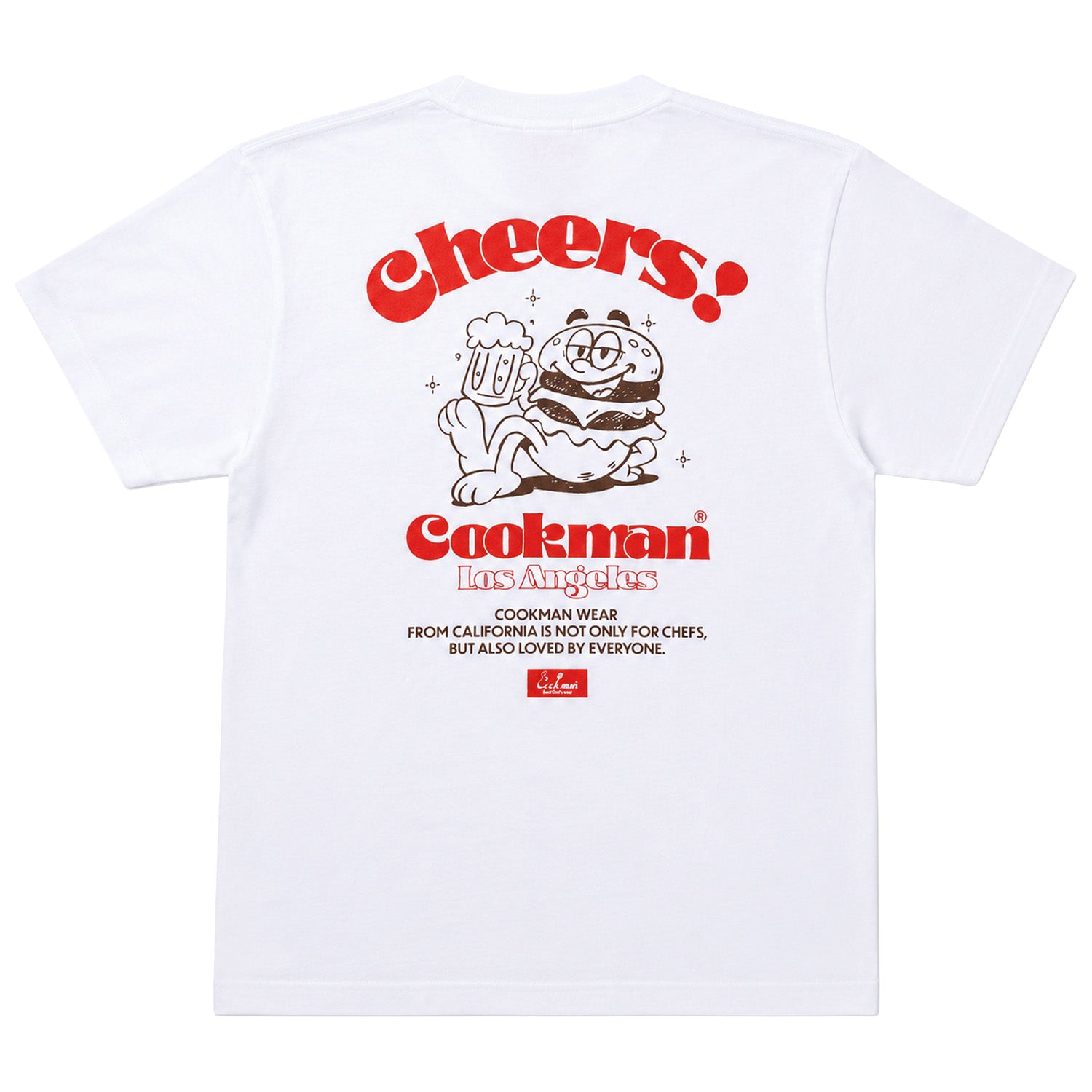Cookman Cheers Burger T-Shirt