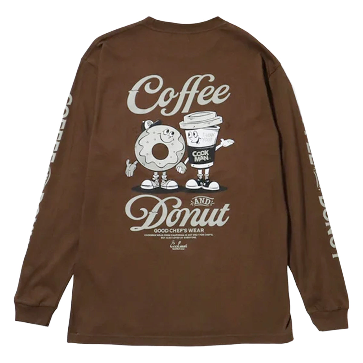Cookman Coffee & Donut Long Sleeve T-Shirt