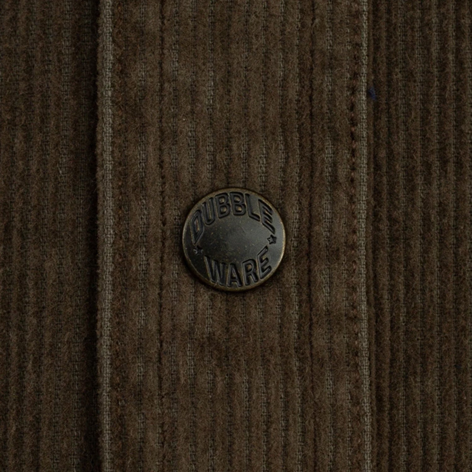 Dubbleware Lined Snap Corduroy Overshirt