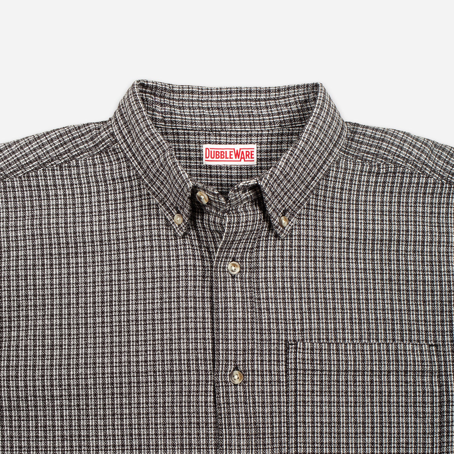 Dubbleware Vintage Broken Herringbone BD Shirt