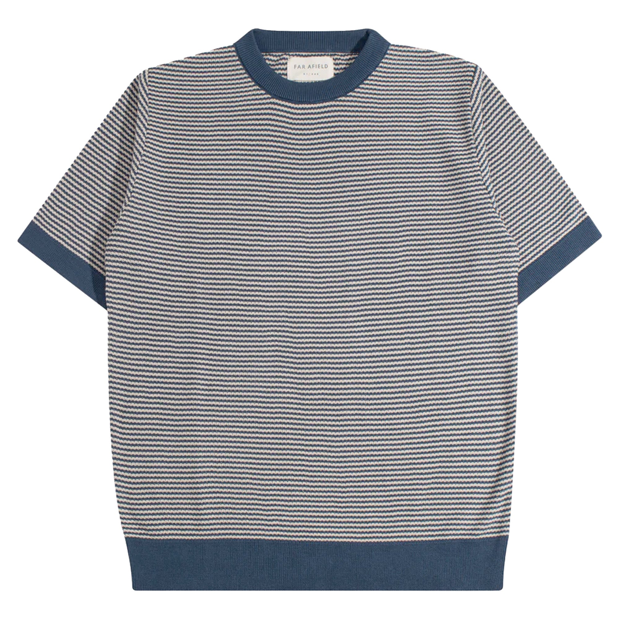 Far Afield Newport Short Sleeve Knitted Top