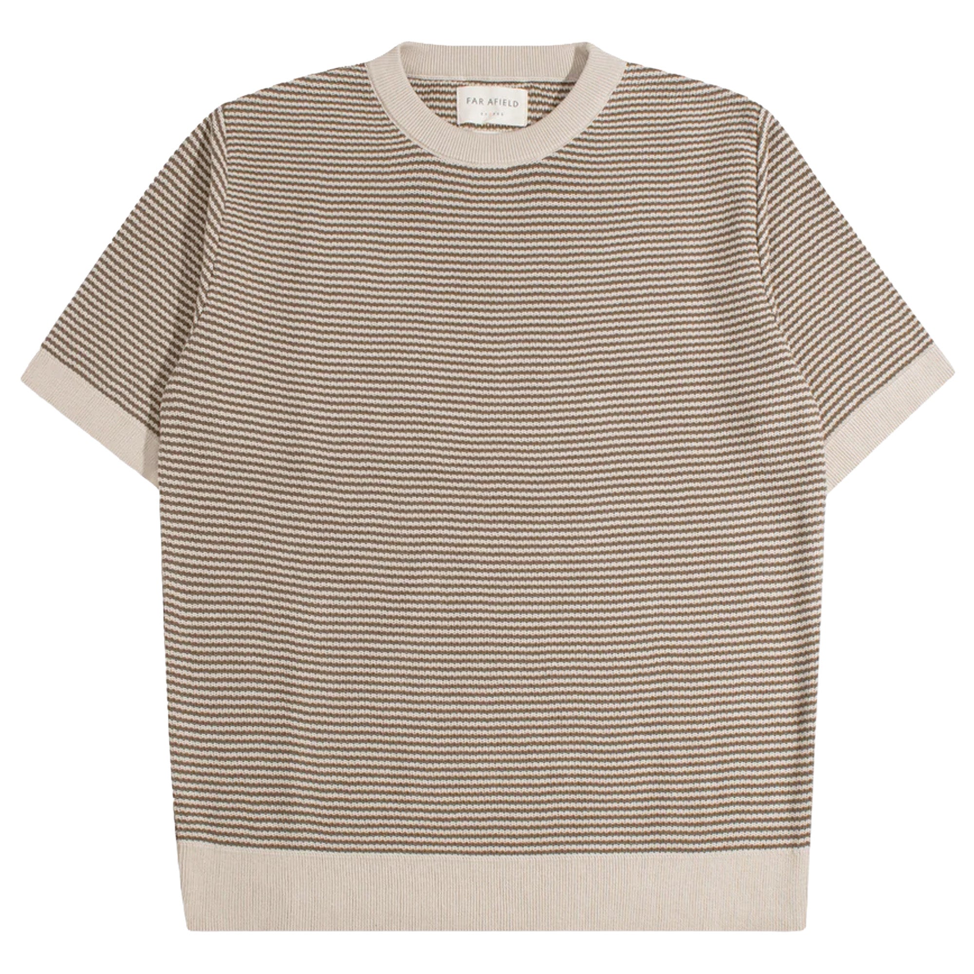 Far Afield Newport Short Sleeve Knitted Top