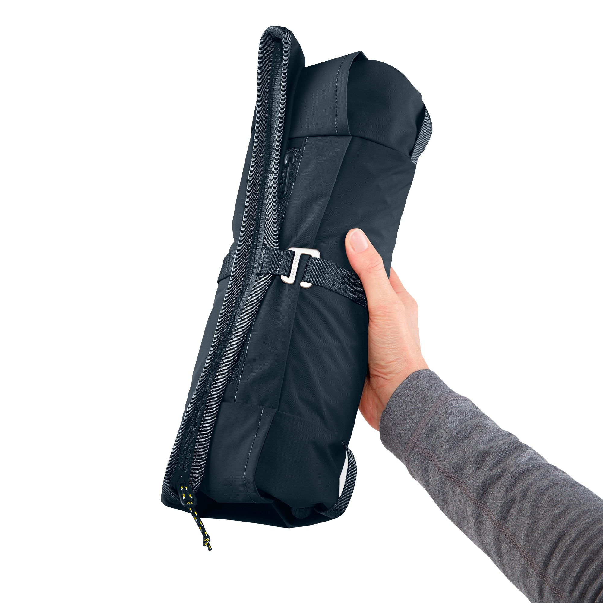 Collapsed view of Fjallraven High Coast Foldsack 24 for Men in Navy