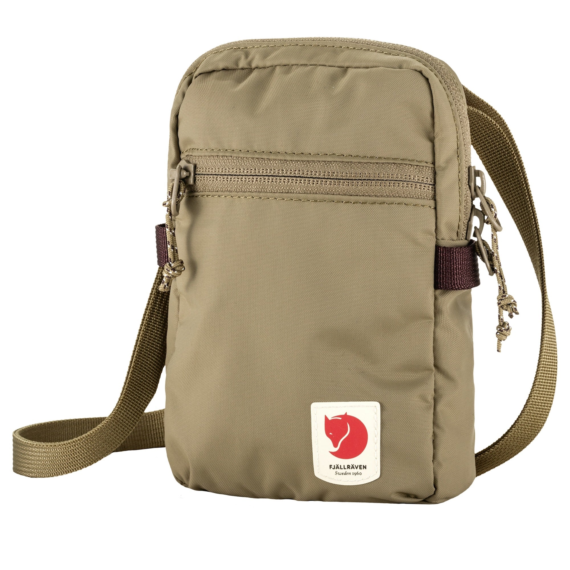 Front view of Fjallraven High Coast Pocket Bag for Men in Clay