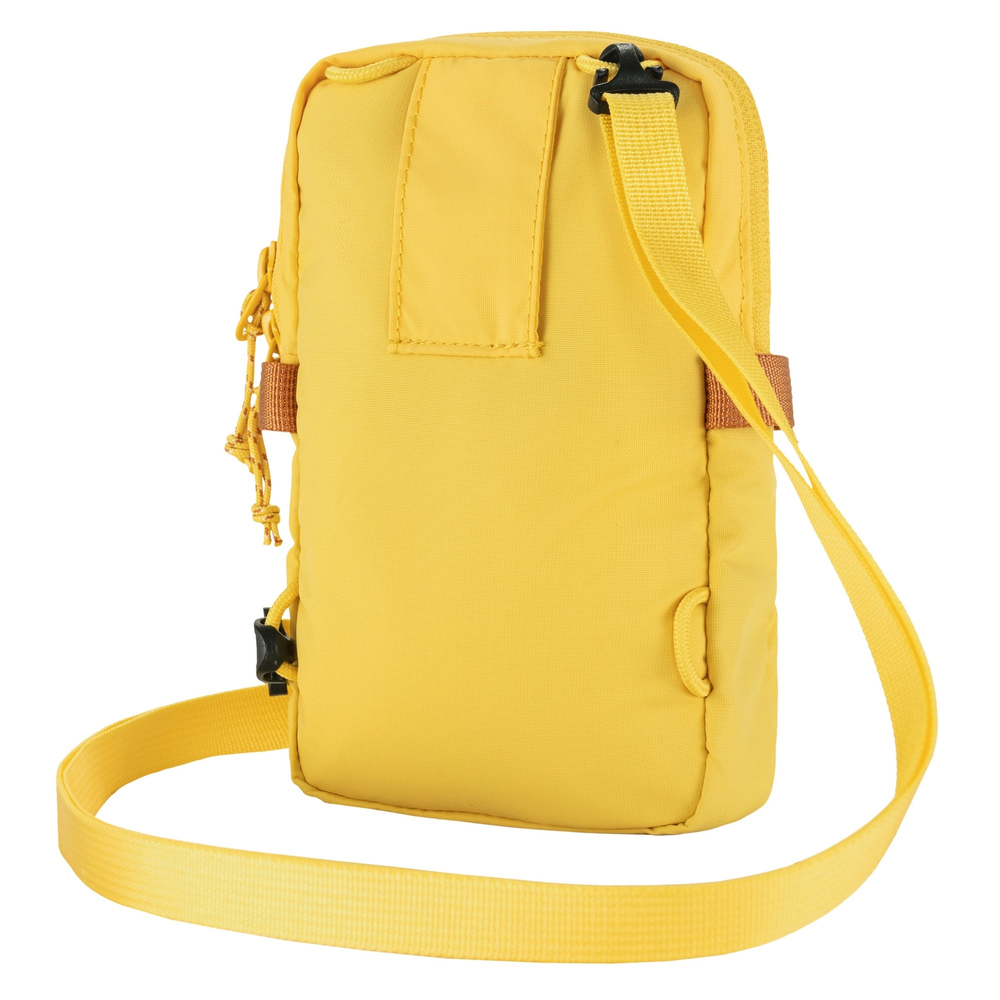 Rear view of Fjallraven High Coast Pocket Bag for Men in Mellow Yellow