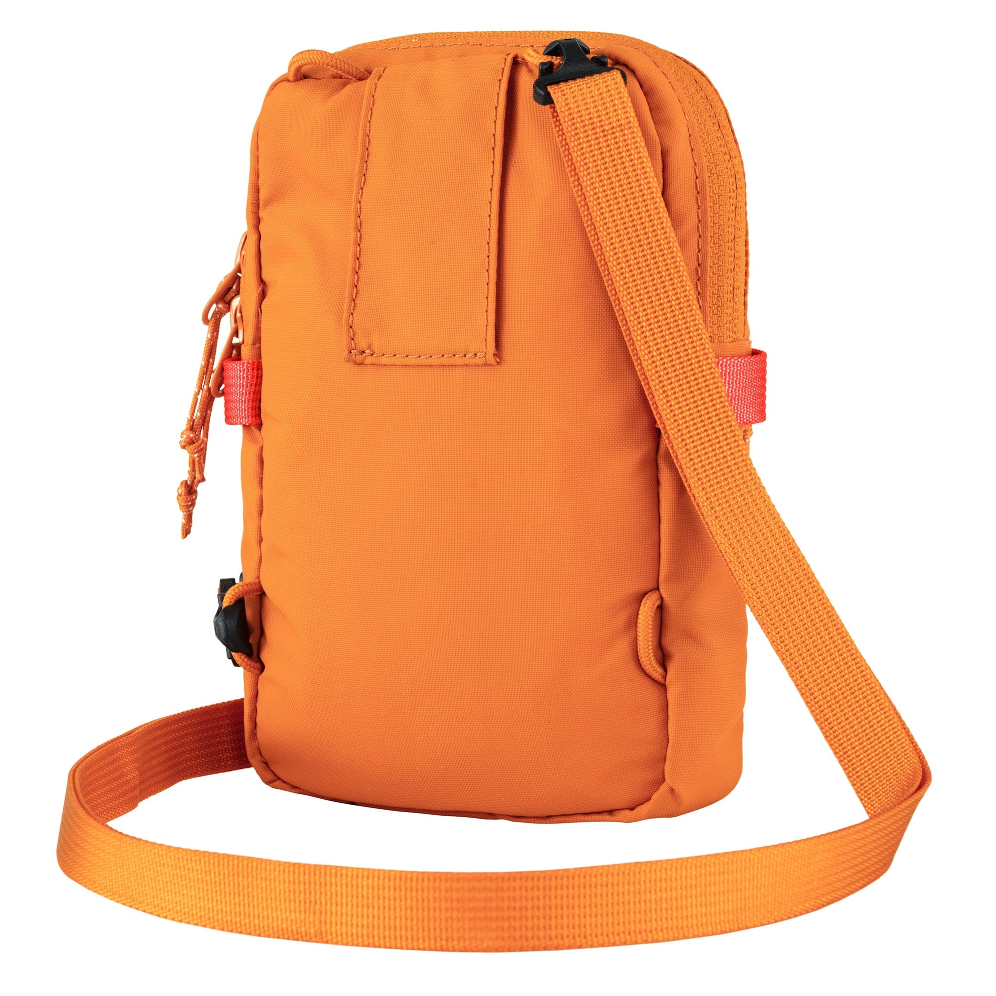 Rear view of Fjallraven High Coast Pocket Bag for Men in Patina Sunset Orange