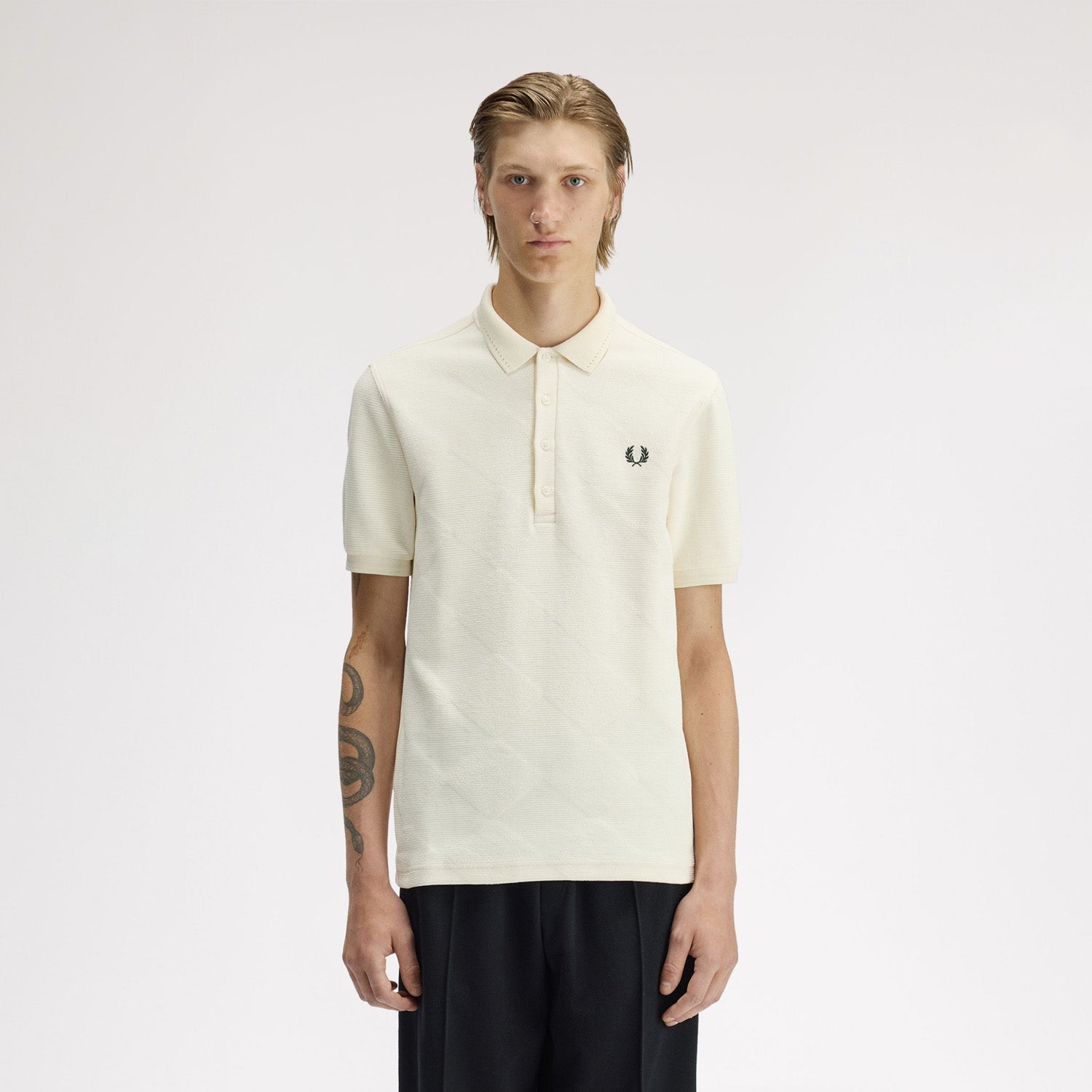 Fred Perry Jacquard Polo Shirt