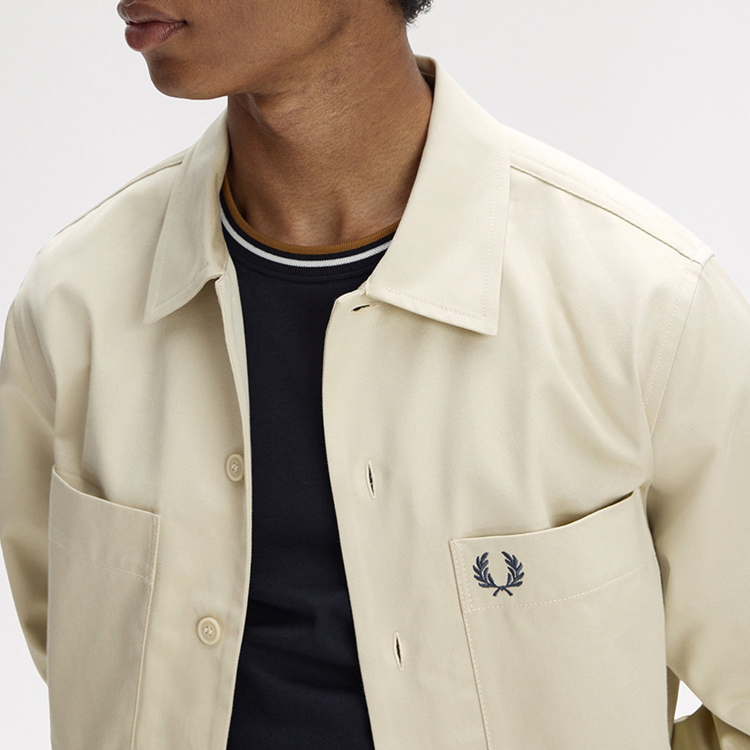 Fred Perry Twill Overshirt
