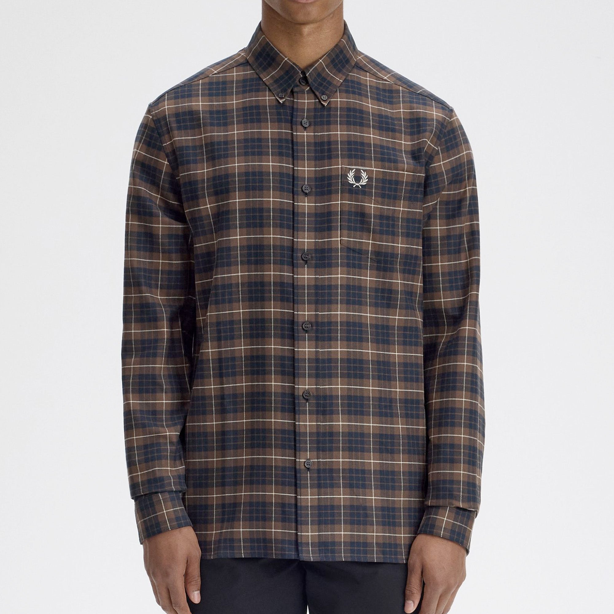 Fred Perry Brushed Twill Tartan Shirt