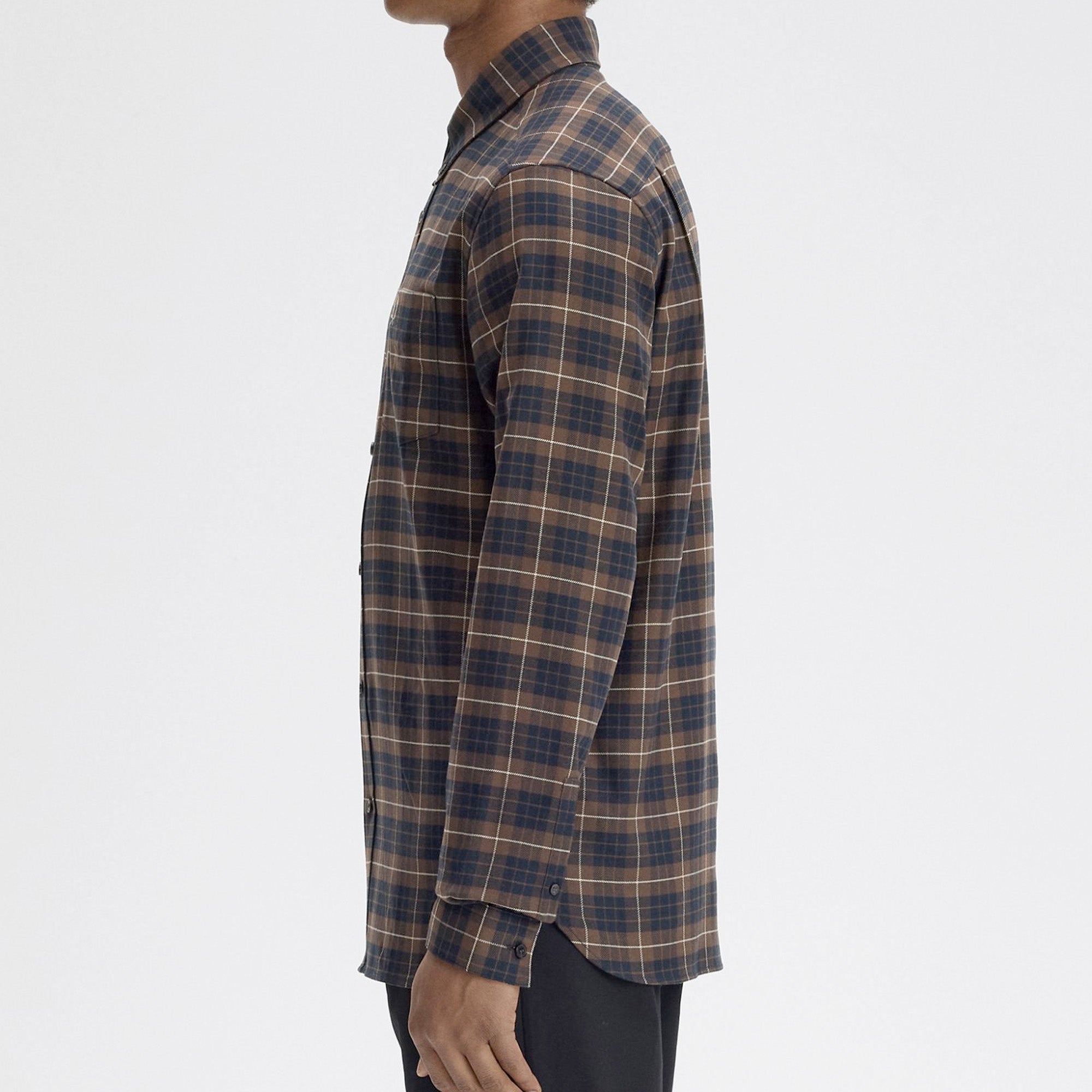 Fred Perry Brushed Twill Tartan Shirt