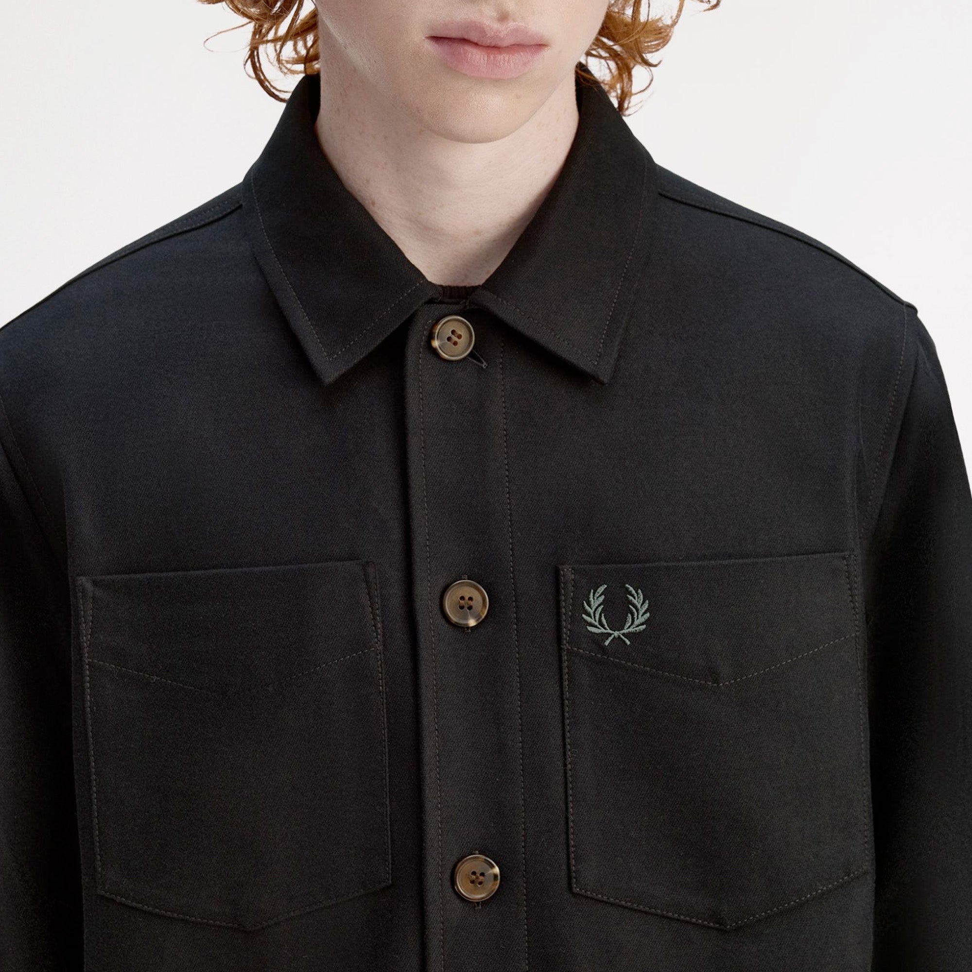 Fred Perry Brushed Twill Overshirt