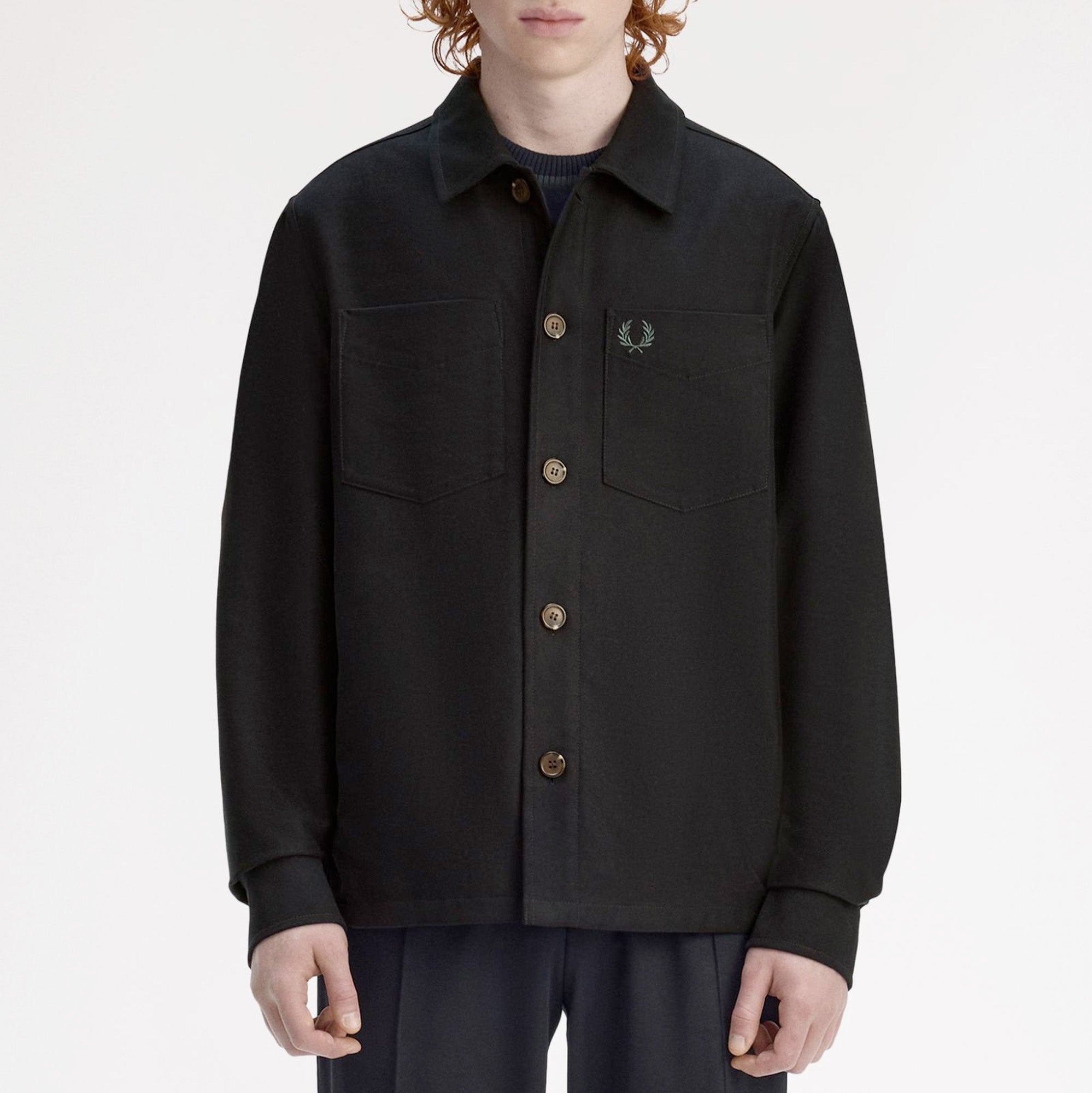 Fred Perry Brushed Twill Overshirt