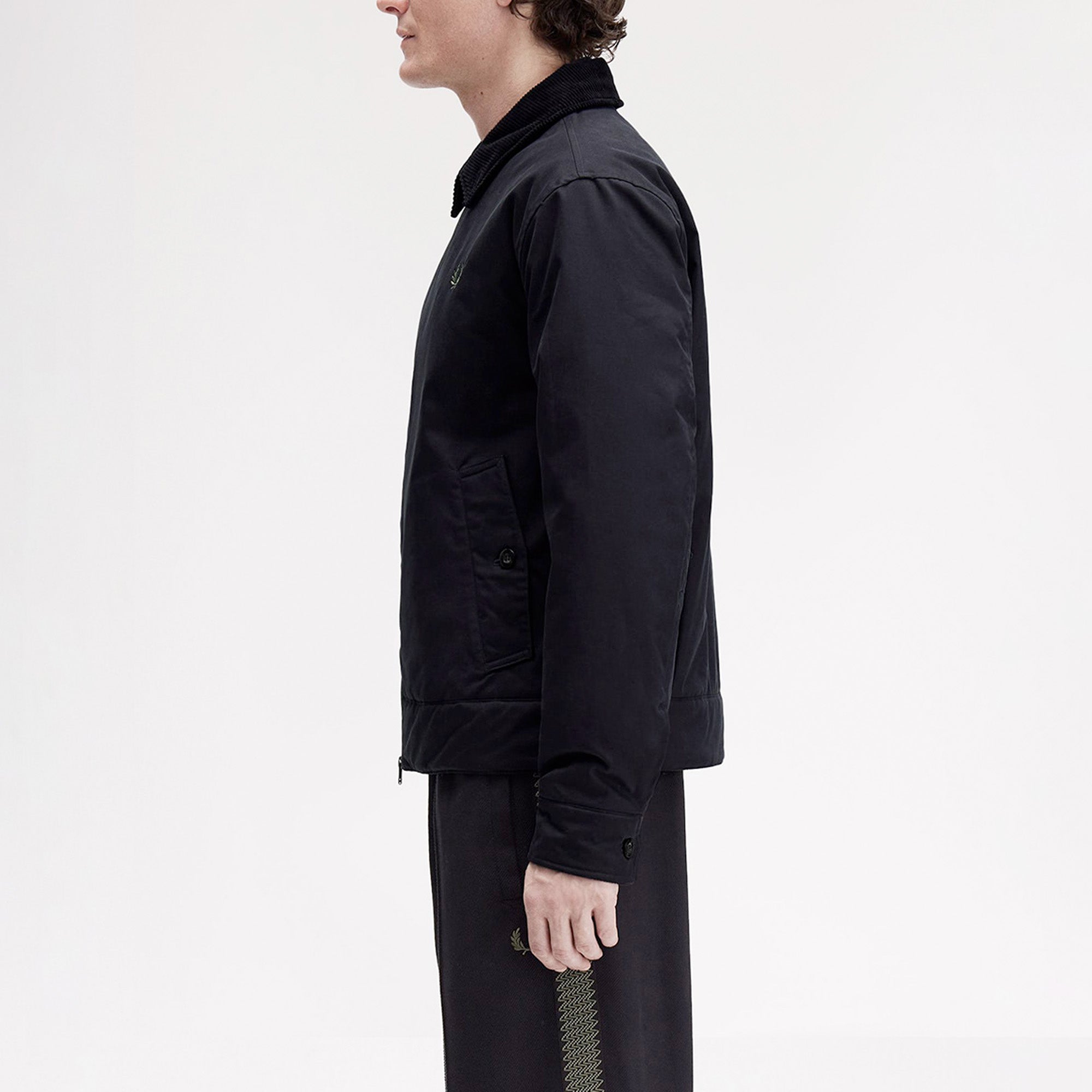 Fred Perry Cotton Caban Jacket