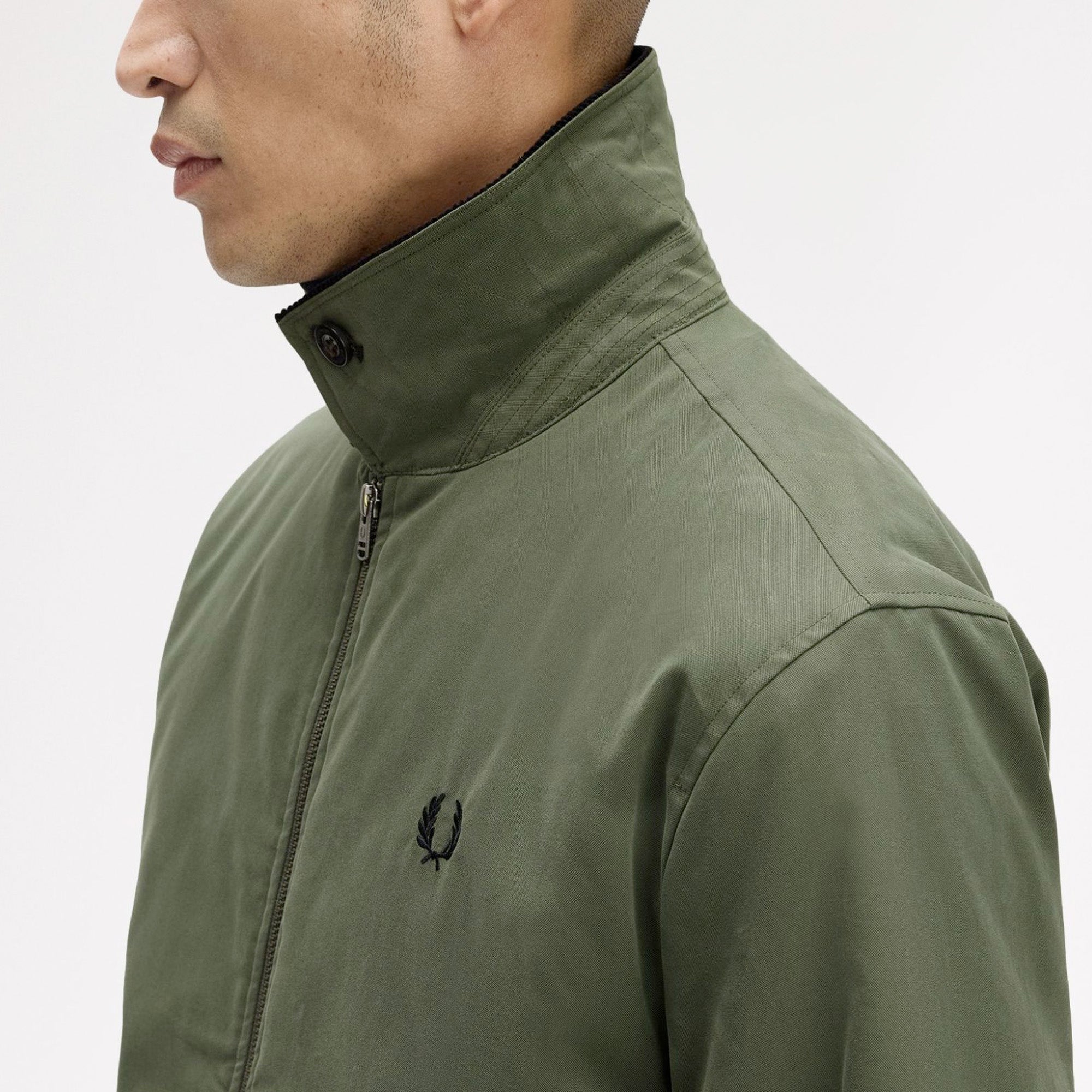 Fred Perry Cotton Caban Jacket