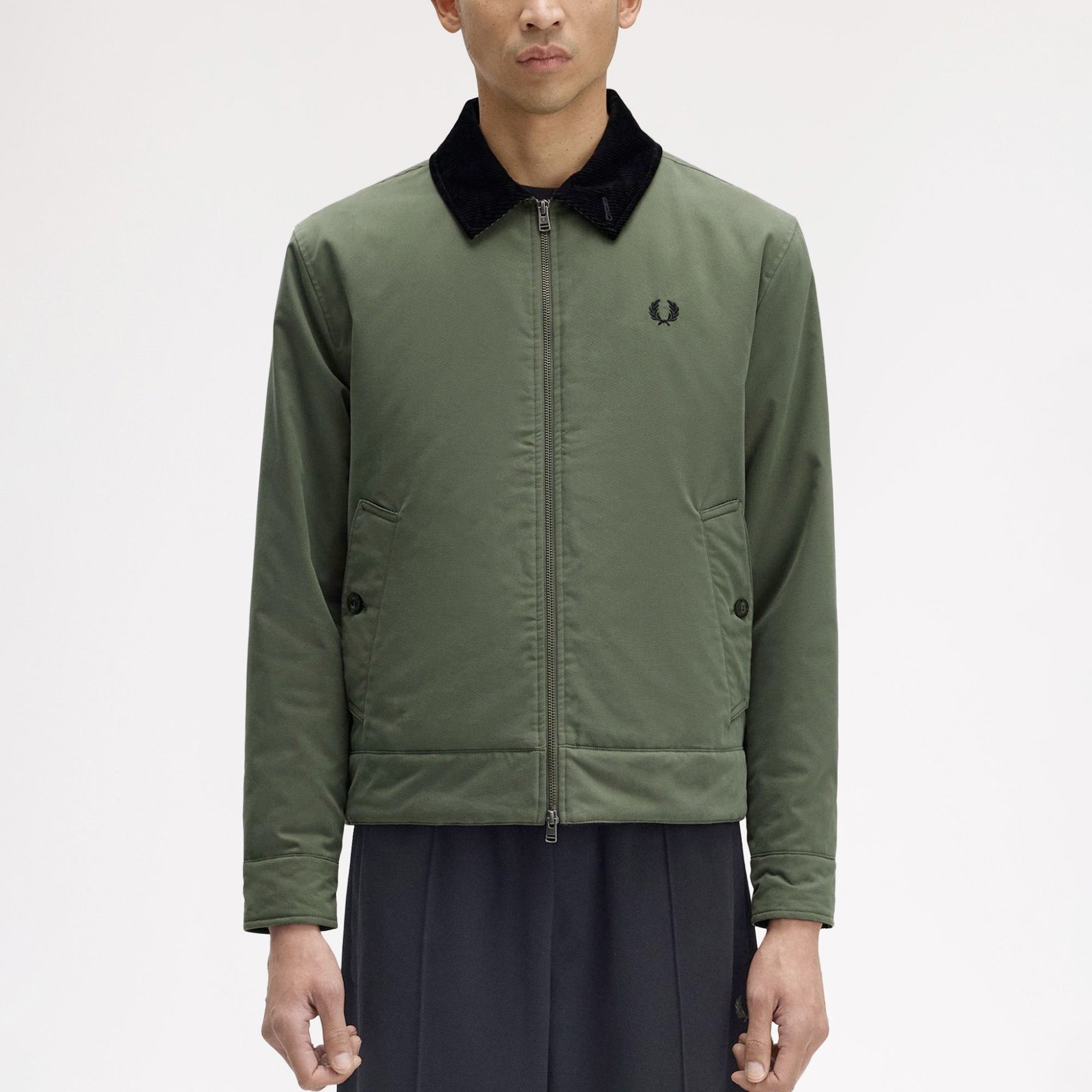 Fred Perry Cotton Caban Jacket