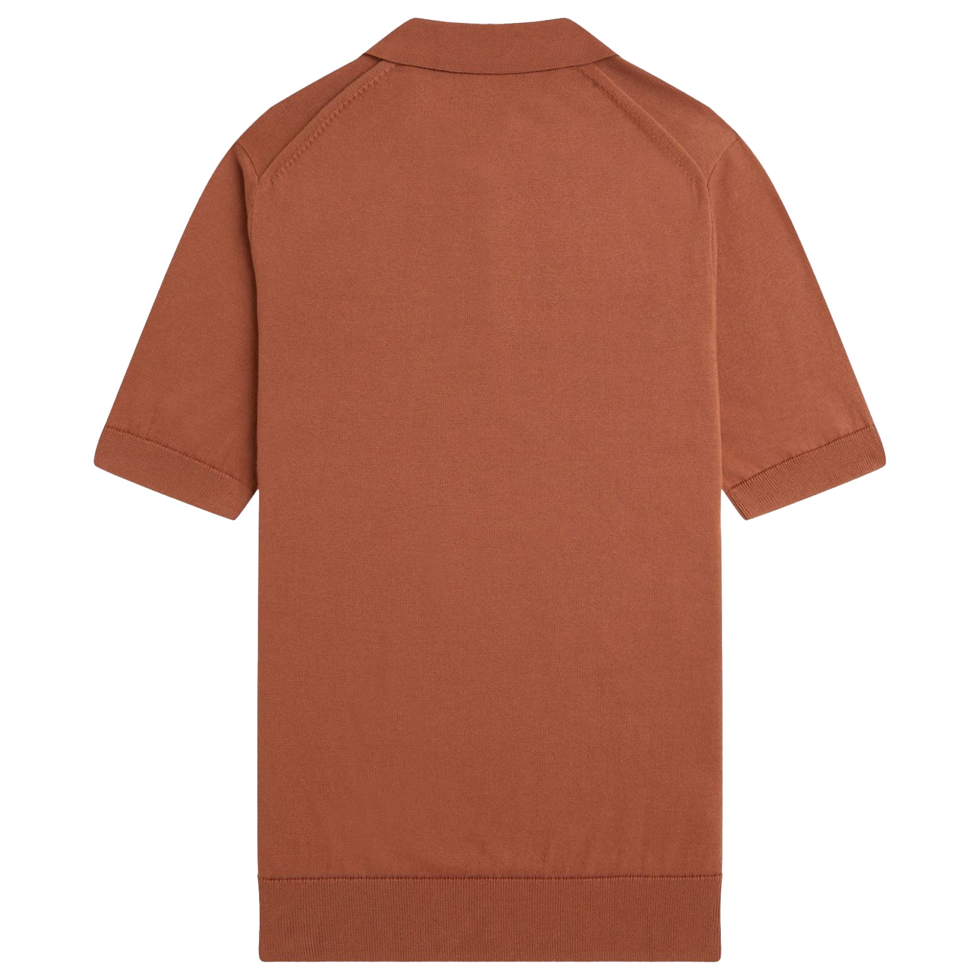 Fred Perry Cotton Knitted Polo Shirt