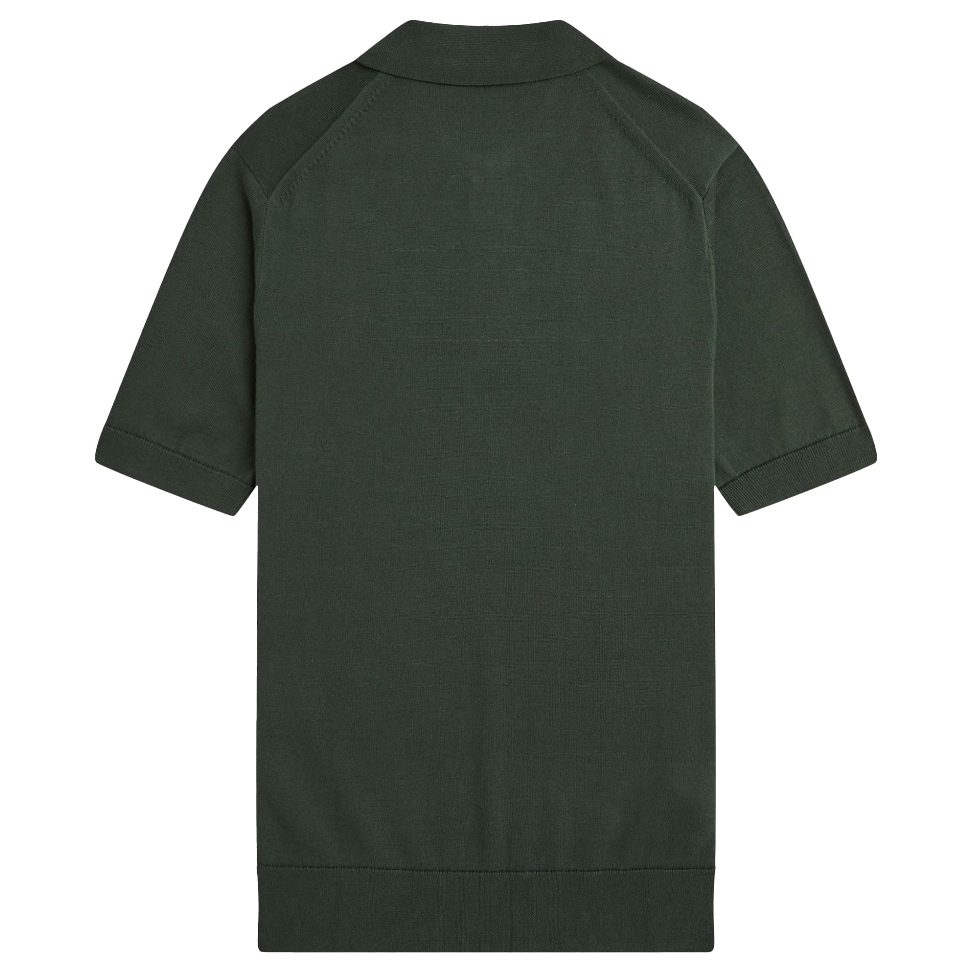 Fred Perry Cotton Knitted Polo Shirt