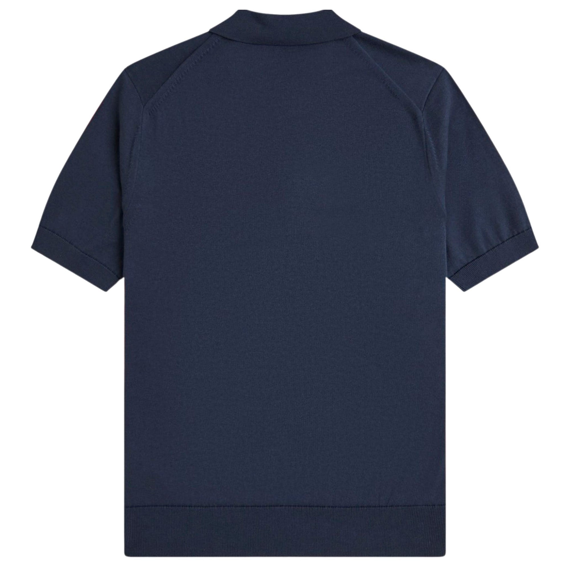 Fred Perry Cotton Knitted Polo Shirt