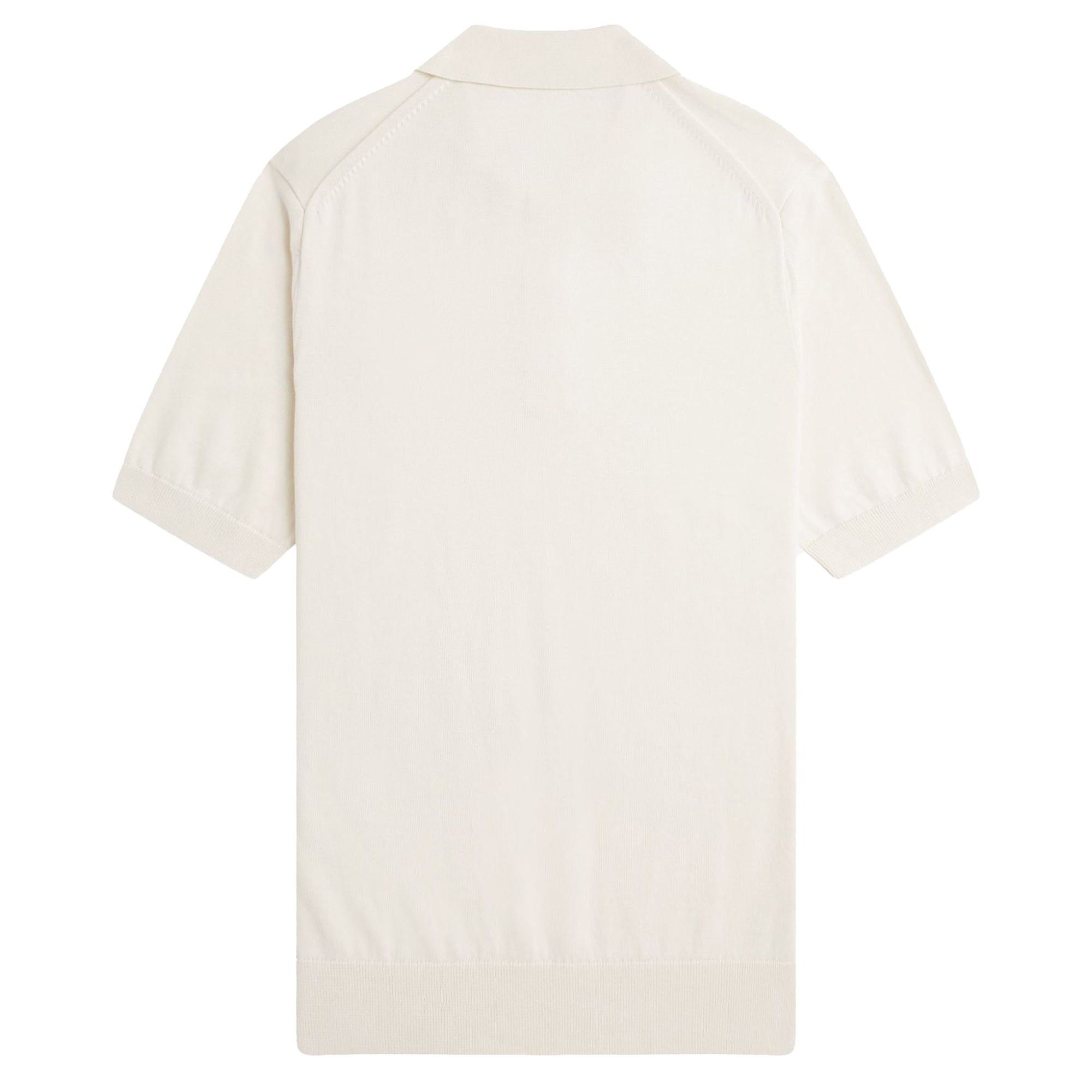 Fred Perry Cotton Knitted Polo Shirt
