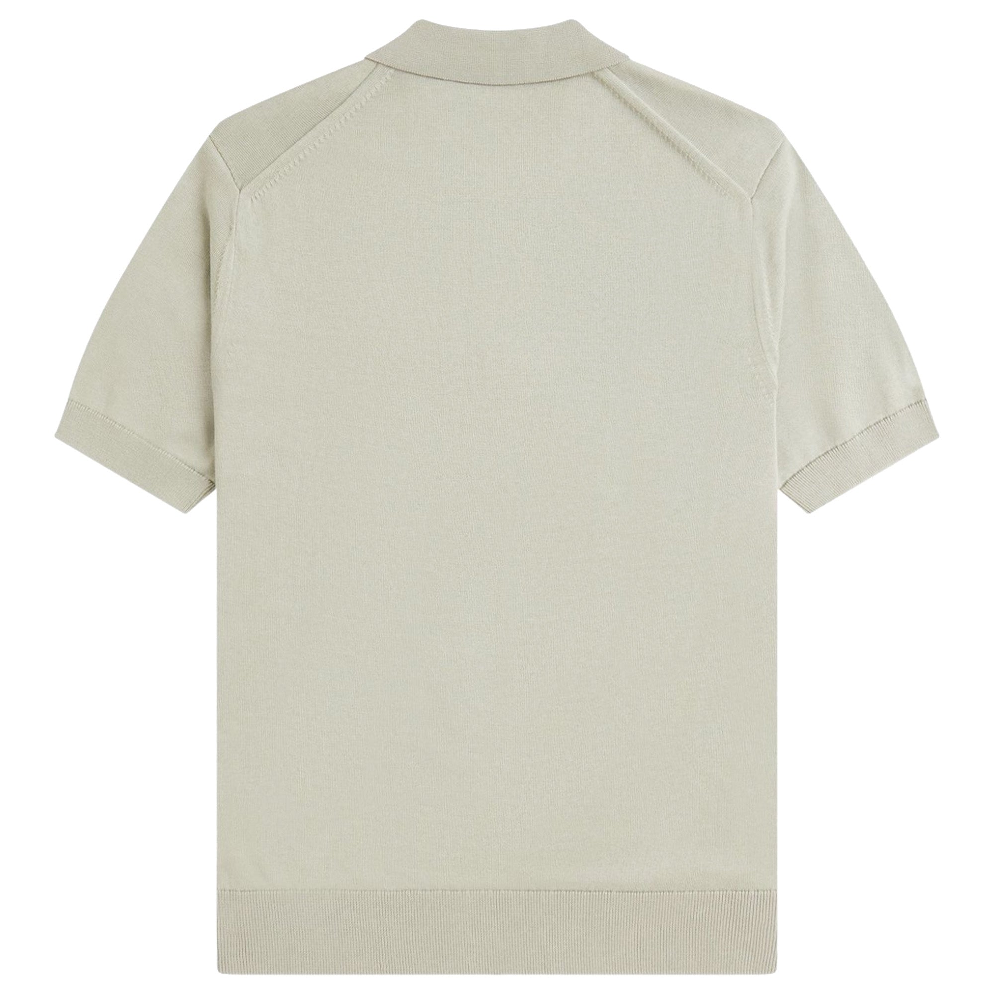 Fred Perry Cotton Knitted Polo Shirt