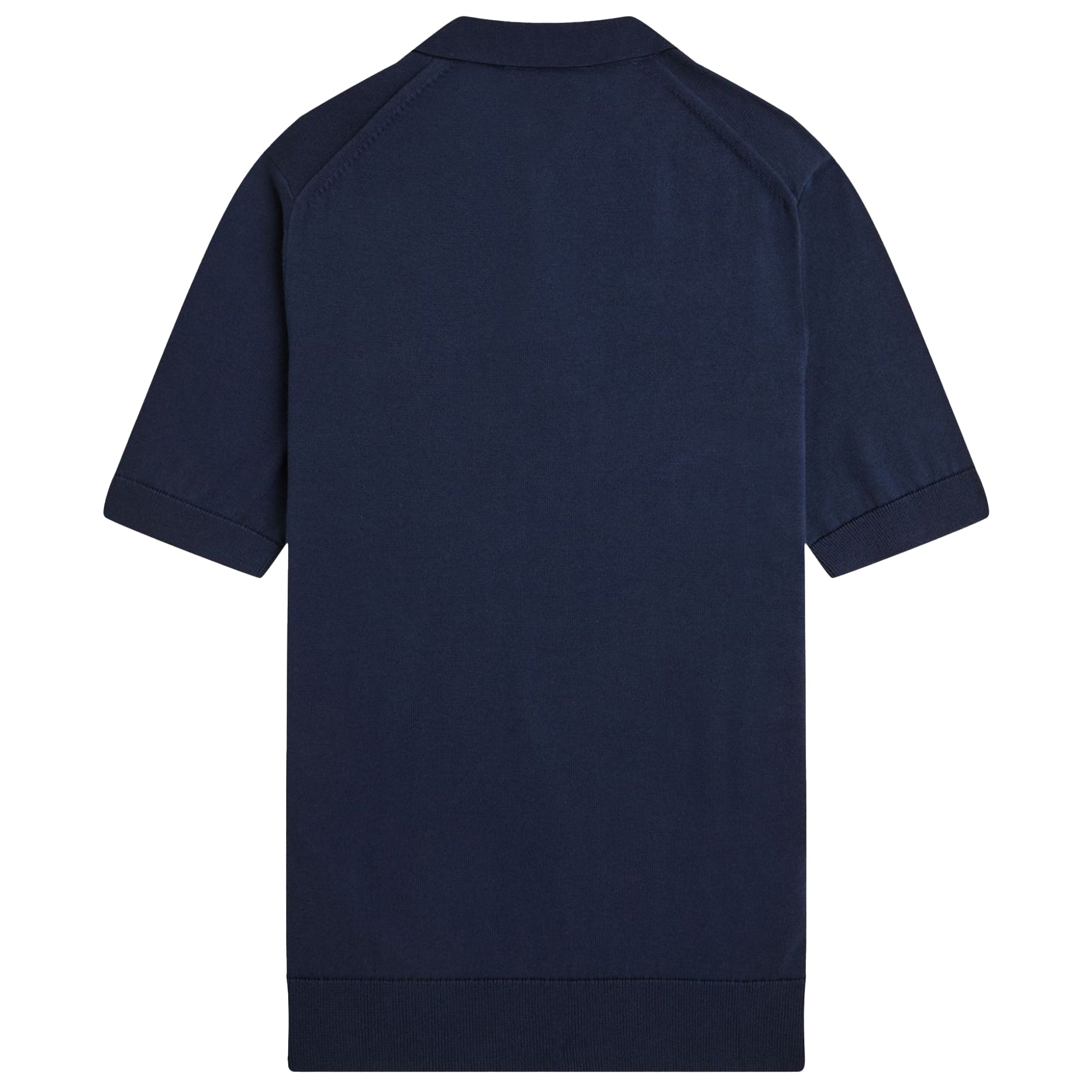 Fred Perry Cotton Knitted Polo Shirt