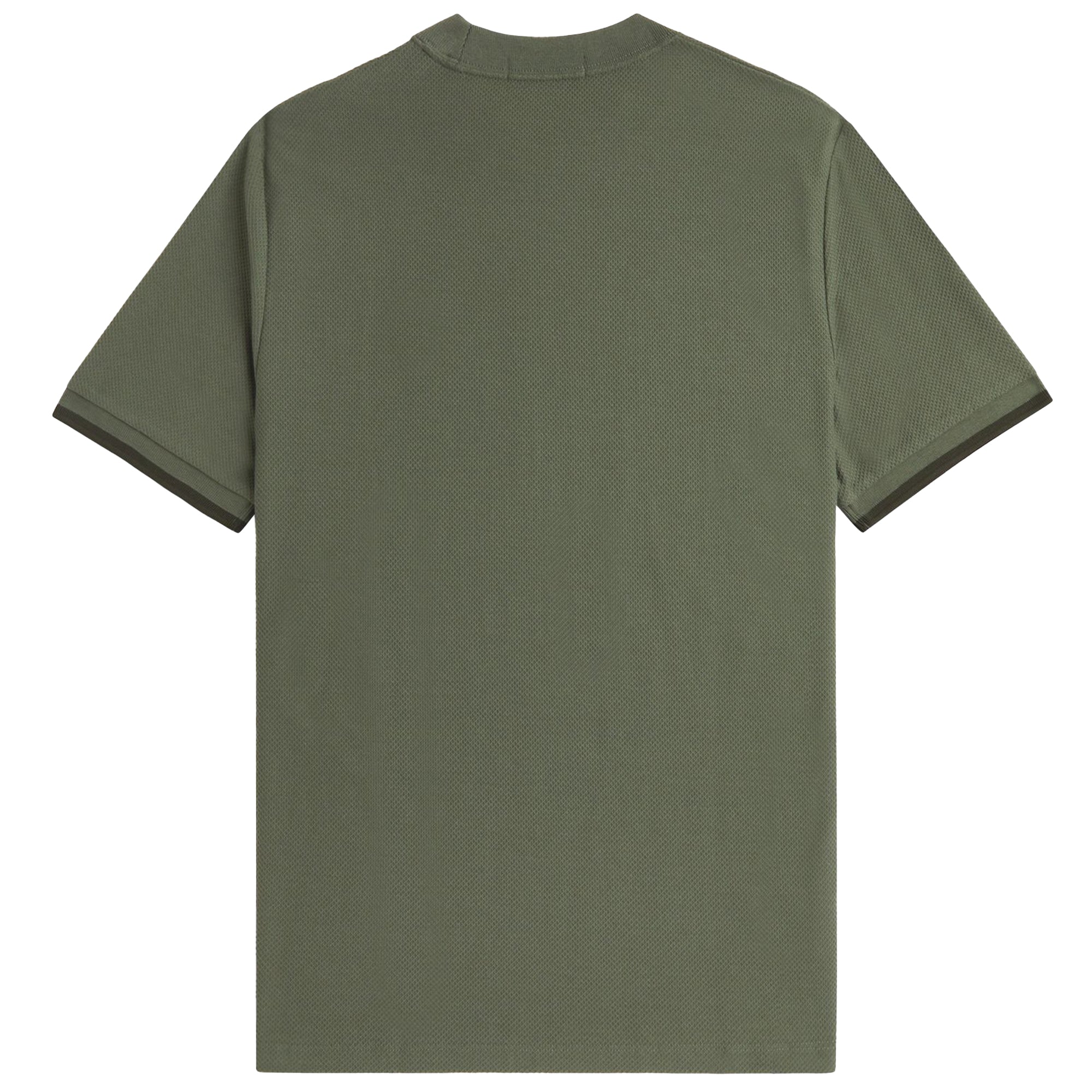 Fred Perry Tipped Cuff Honeycomb Pique T-Shirt