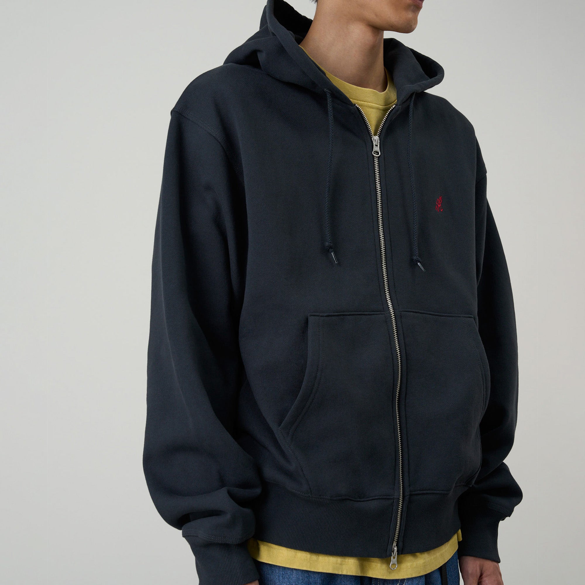 Gramicci One Point Zip Hooded Sweatshirt