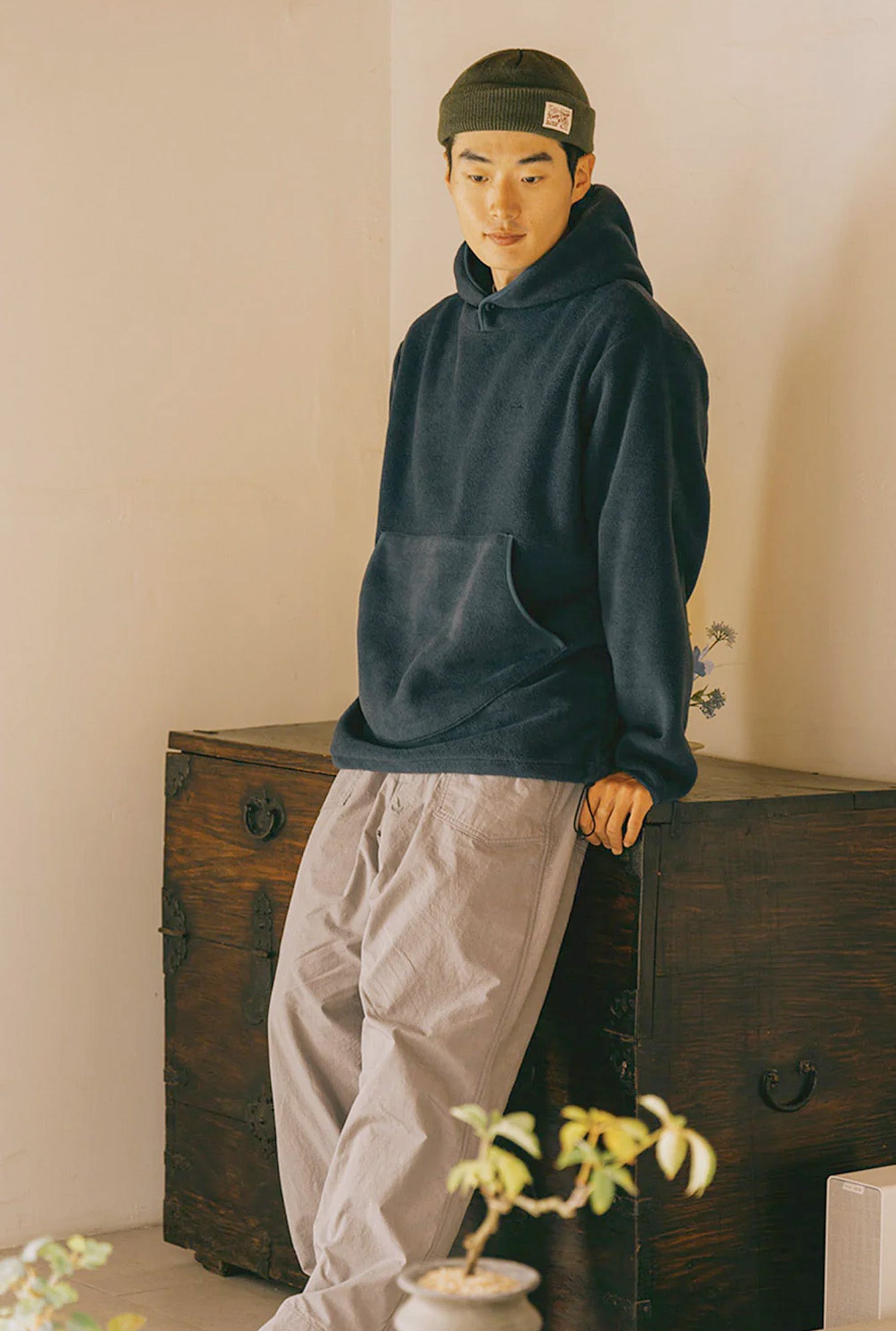 Kappy Design Sunrise Fleece Button Hoodie