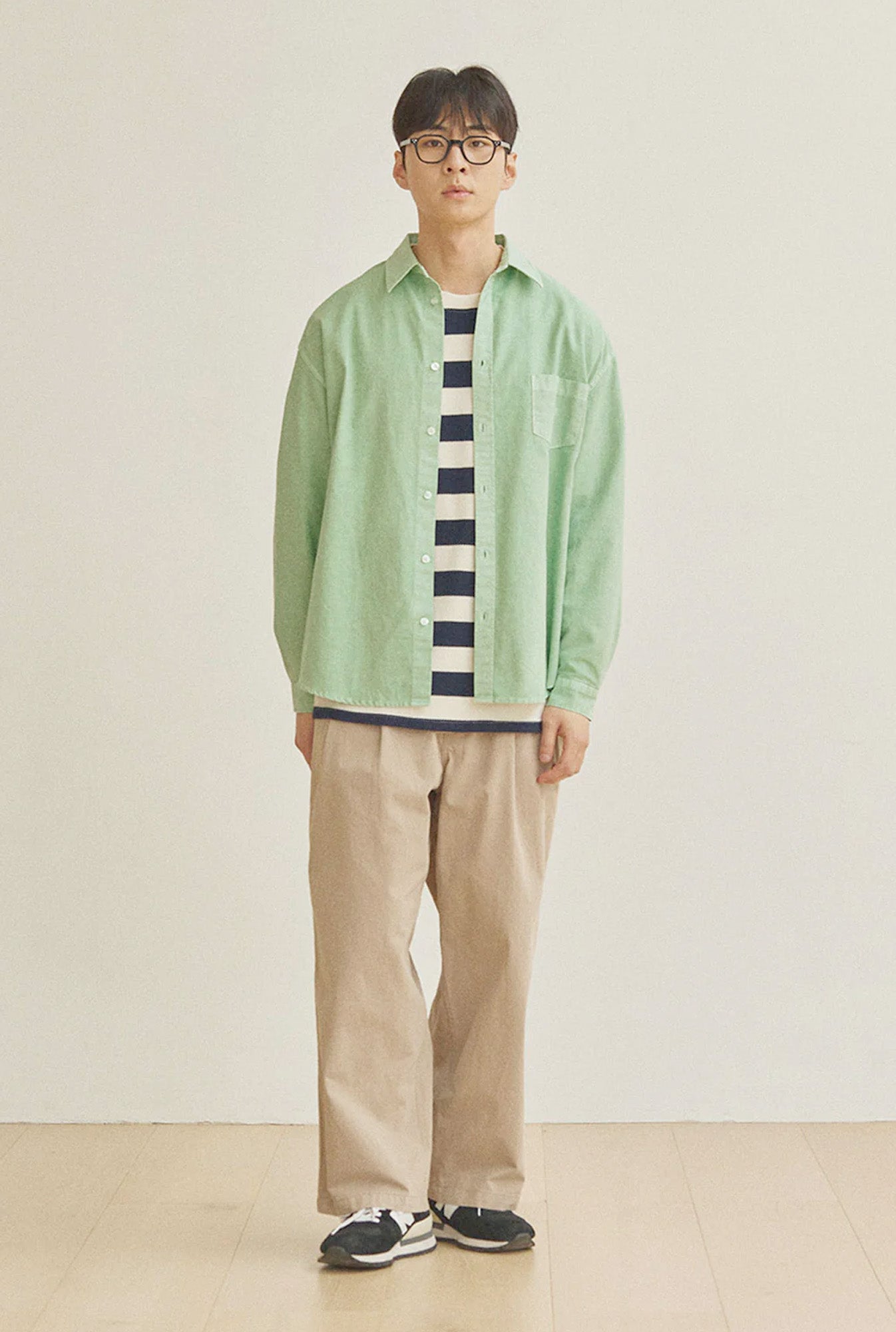 Kappy Design Two Tuck Wide Pants