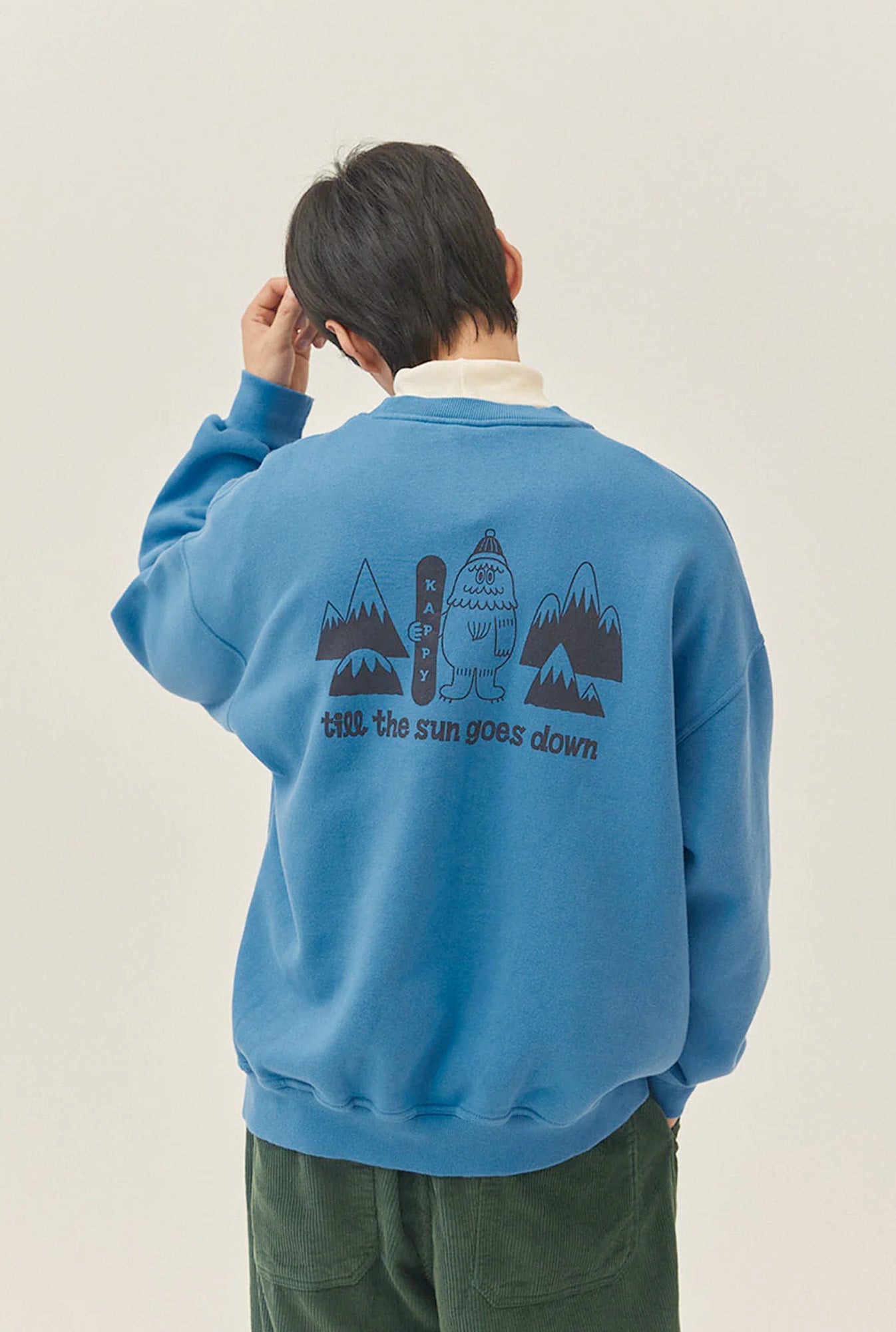 Kappy Design Yeti Fluff Sweatshirt