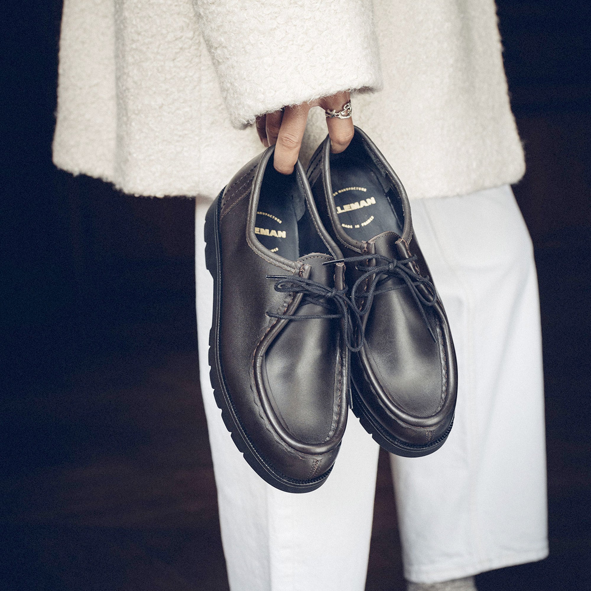 Kleman Padror Leather Tyrolean Shoes