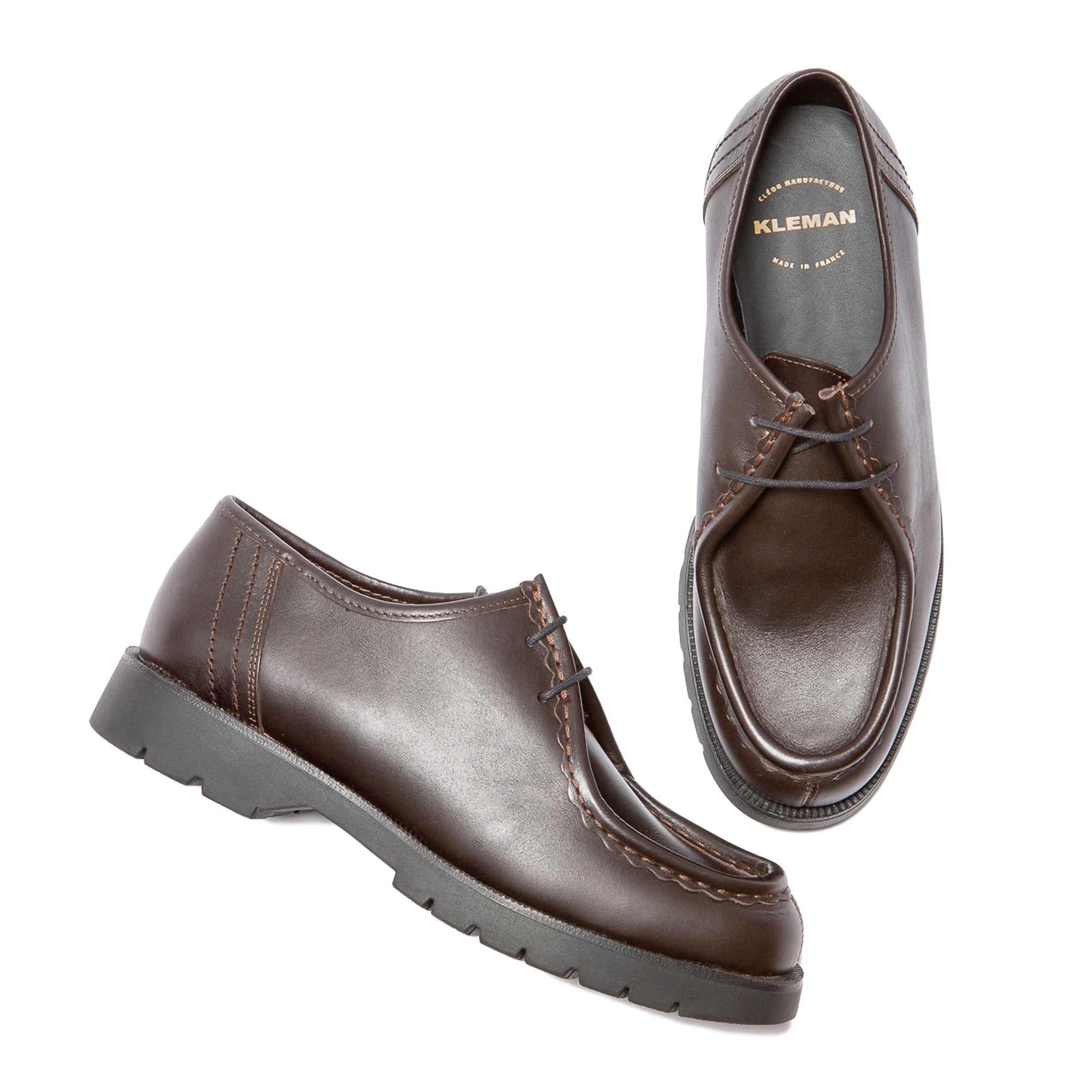 Kleman Padror Leather Tyrolean Shoes